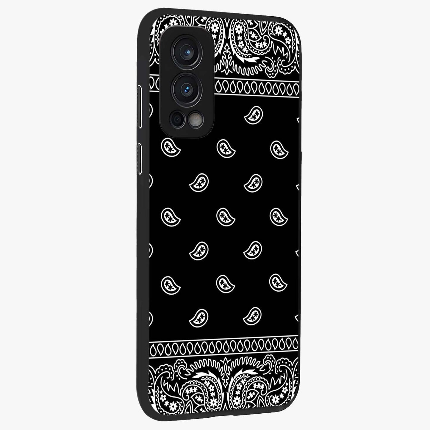 Retro Rebel Threads Glass Case upright view showcasing stylish vintage artwork with bold retro theme.
