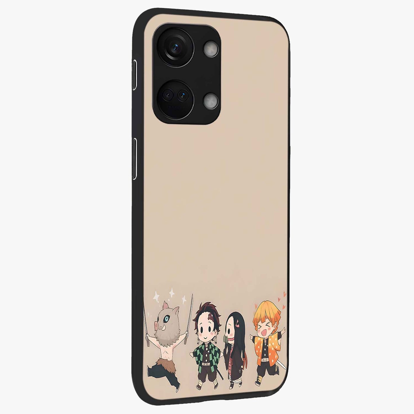 Chibi Demon Squad Glass Case for 1+Nord 3 side