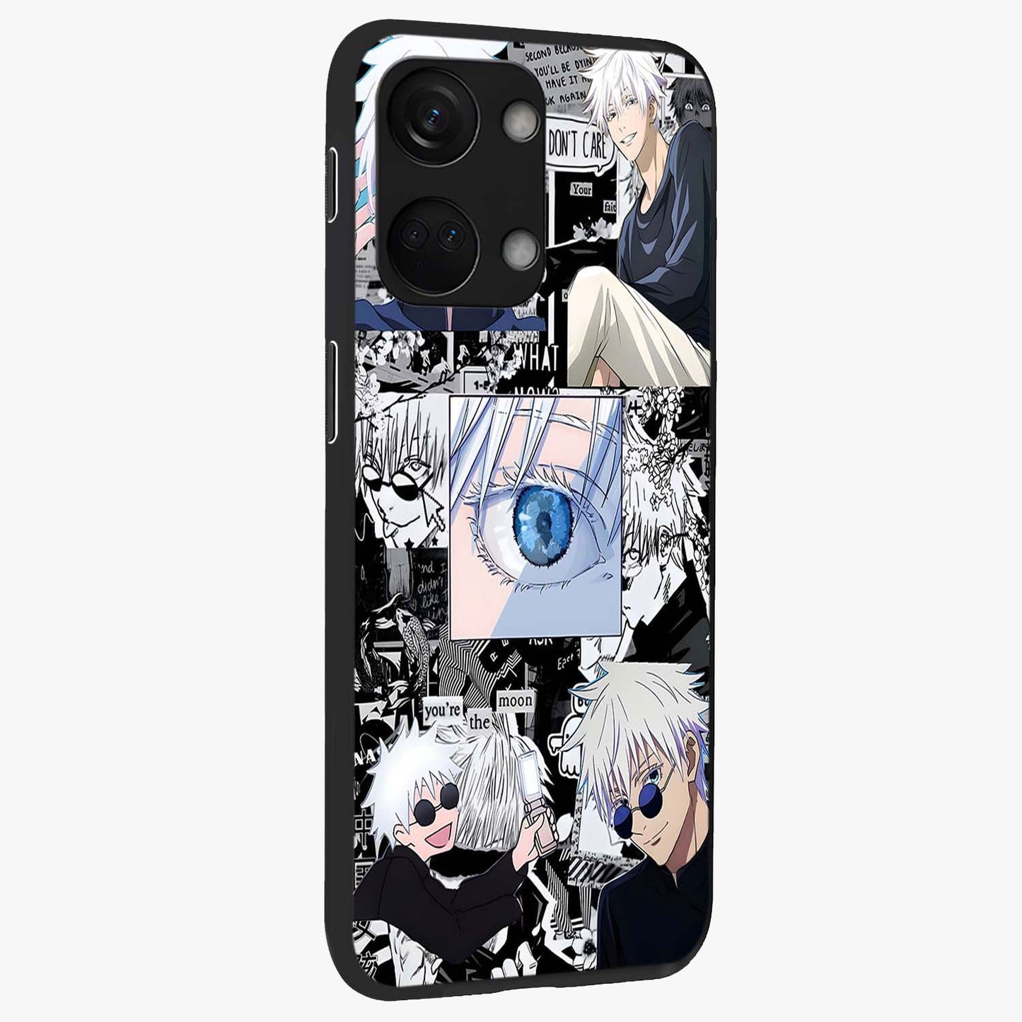 Infinity Sorcerer Chaos Glass Case for 1+Nord 3 displayed upright for dramatic fantasy visibility and premium finish.