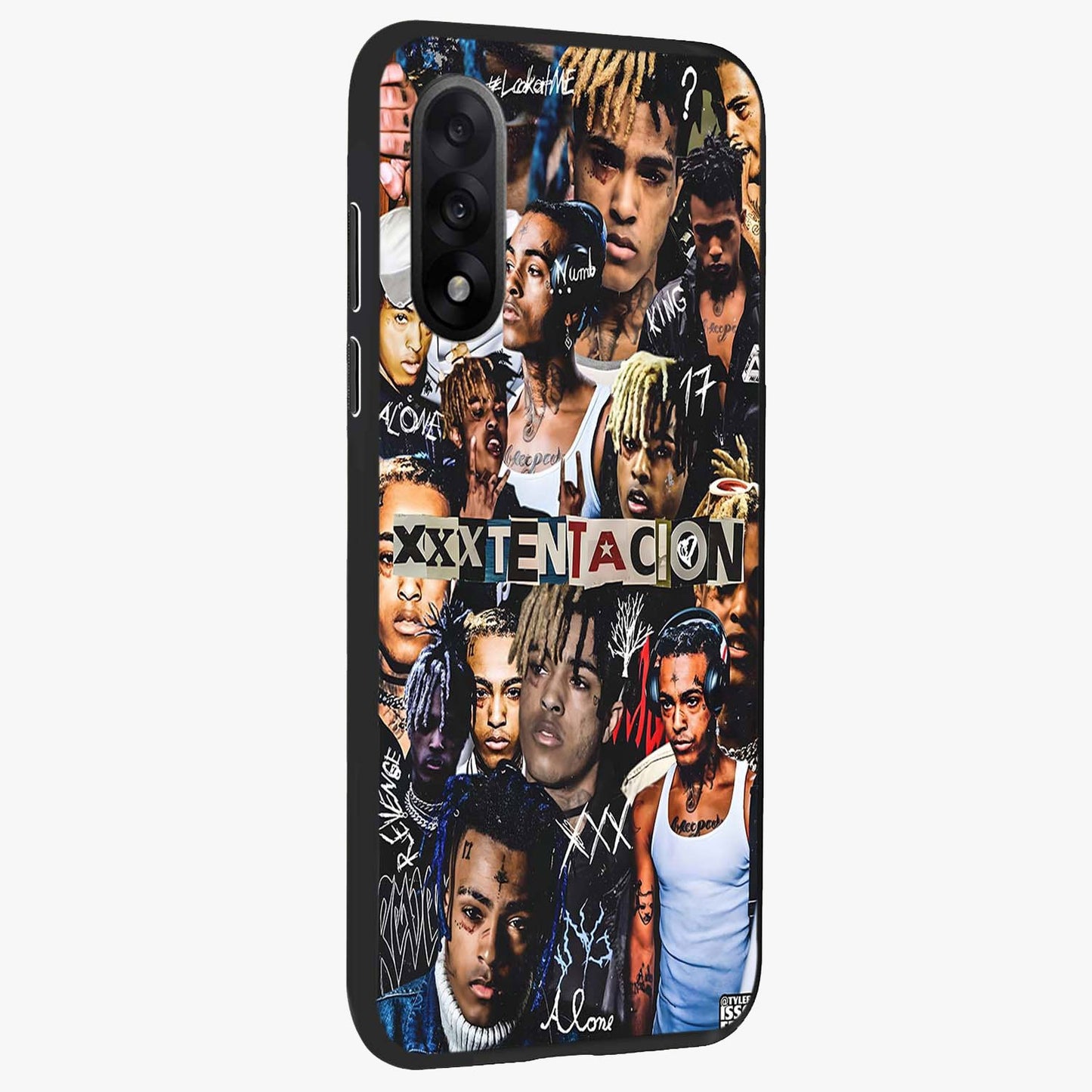 Broken Fame Diaries Glass Case for 1+Nord 5 side perspective highlighting dramatic detailing and premium texture