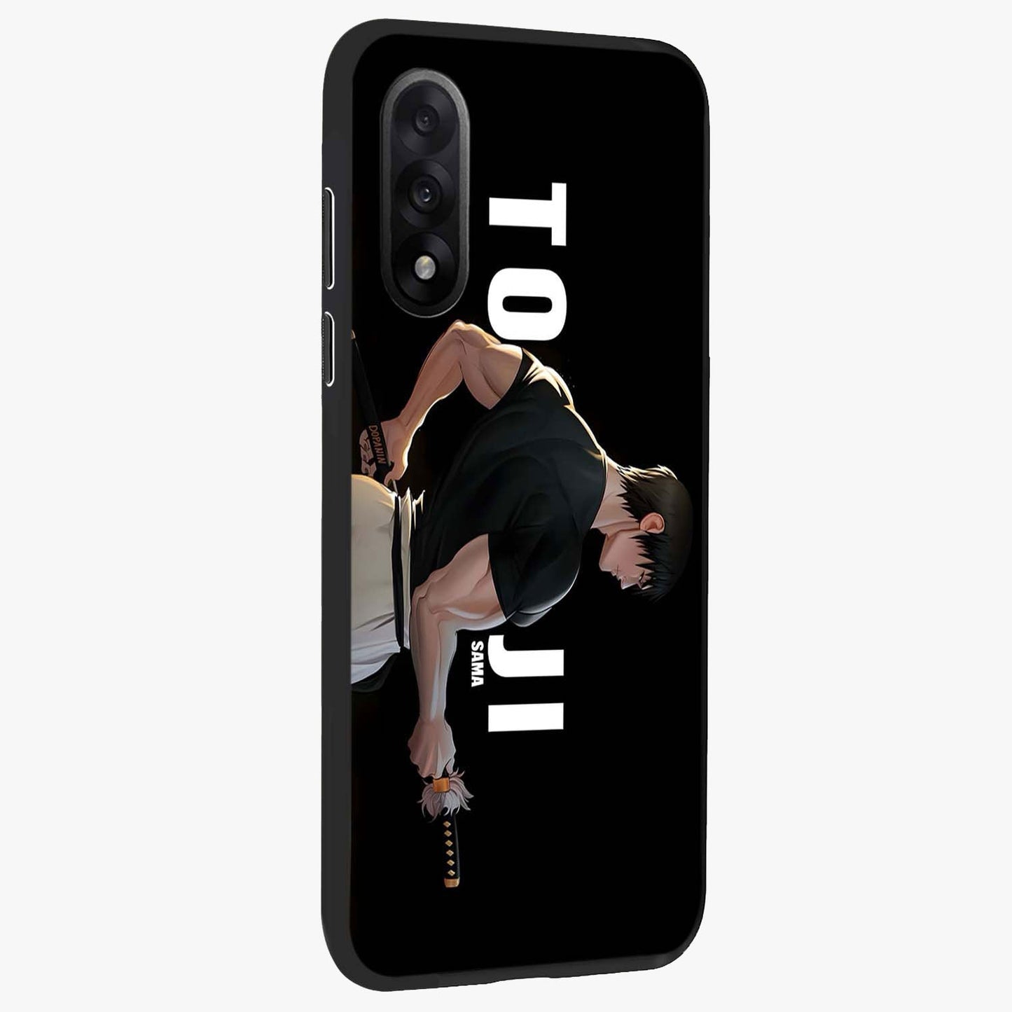 Midnight Blade Resolve Glass Case for 1+Nord 5 side perspective highlighting bold textures and sleek premium build