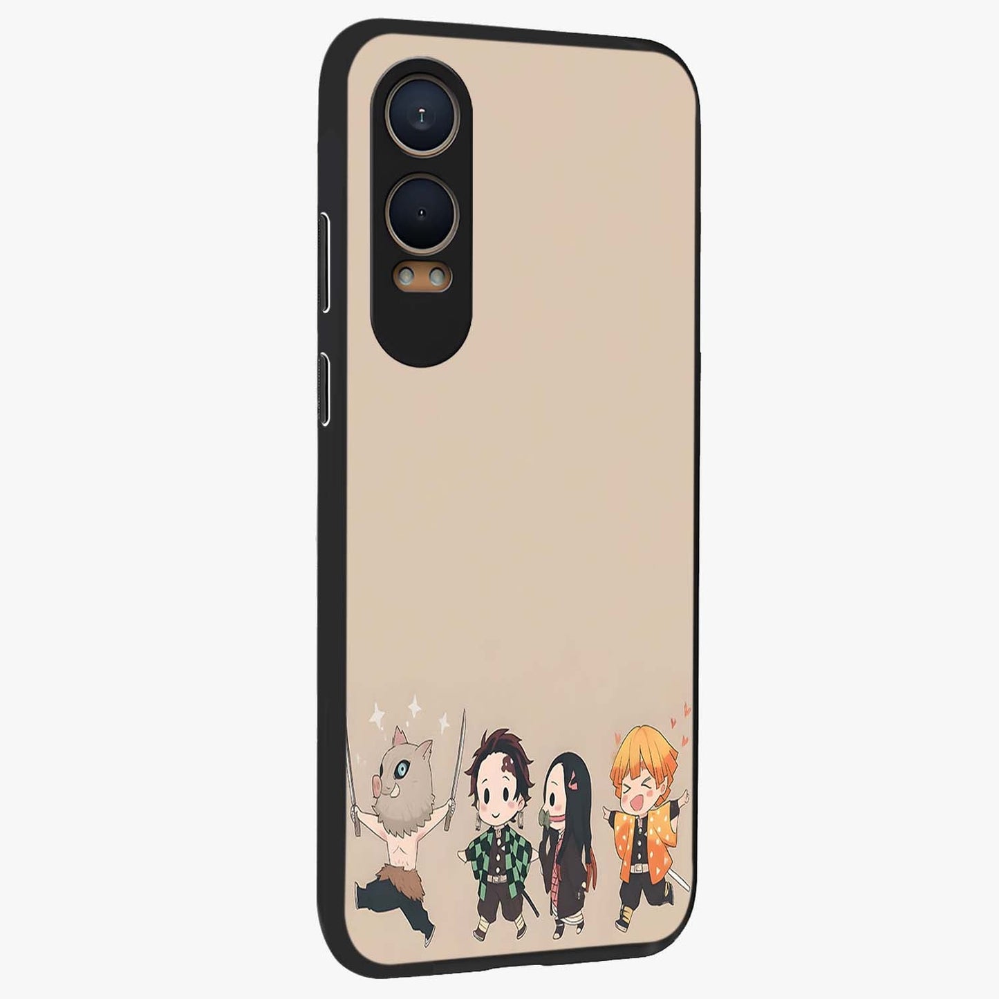 Chibi Demon Squad Glass Case for 1+Nord CE 4 Lite side