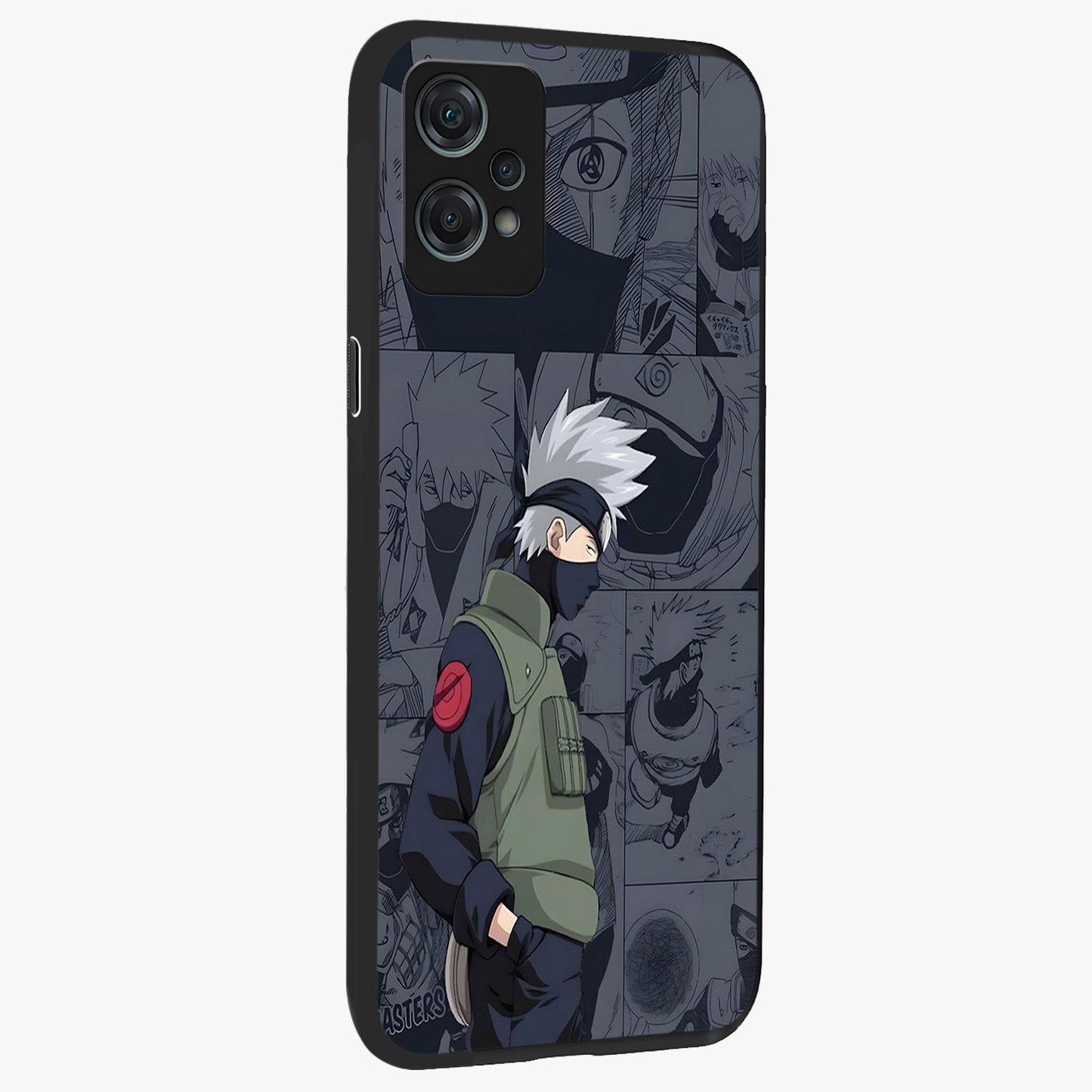 Silent Tactical Master Glass Case for 1+Nord Ce 2 Lite side perspective highlighting refined textures and premium edges