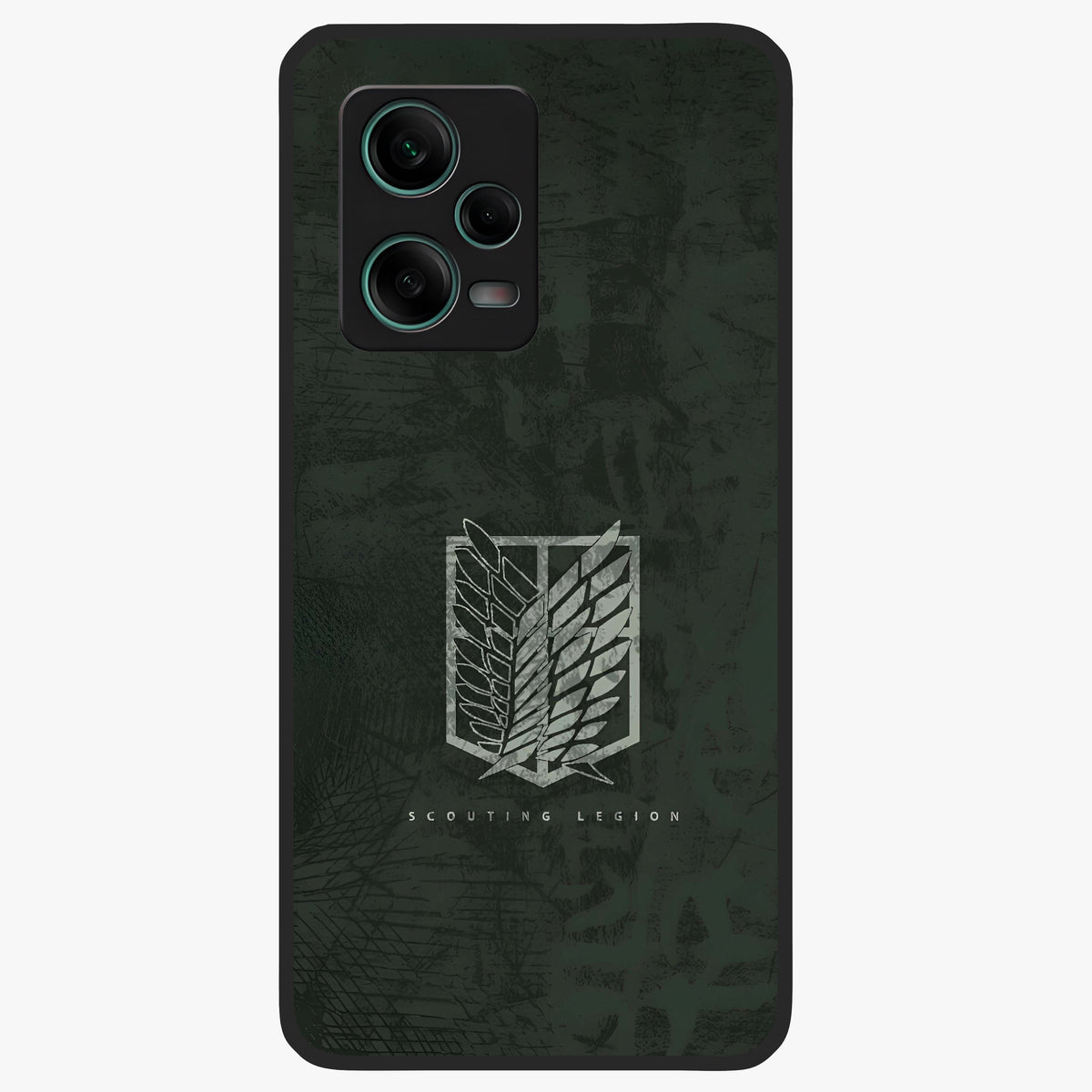 Wings Of Freedom Glass Case upright view showcasing powerful wings artwork with freedom themed design.