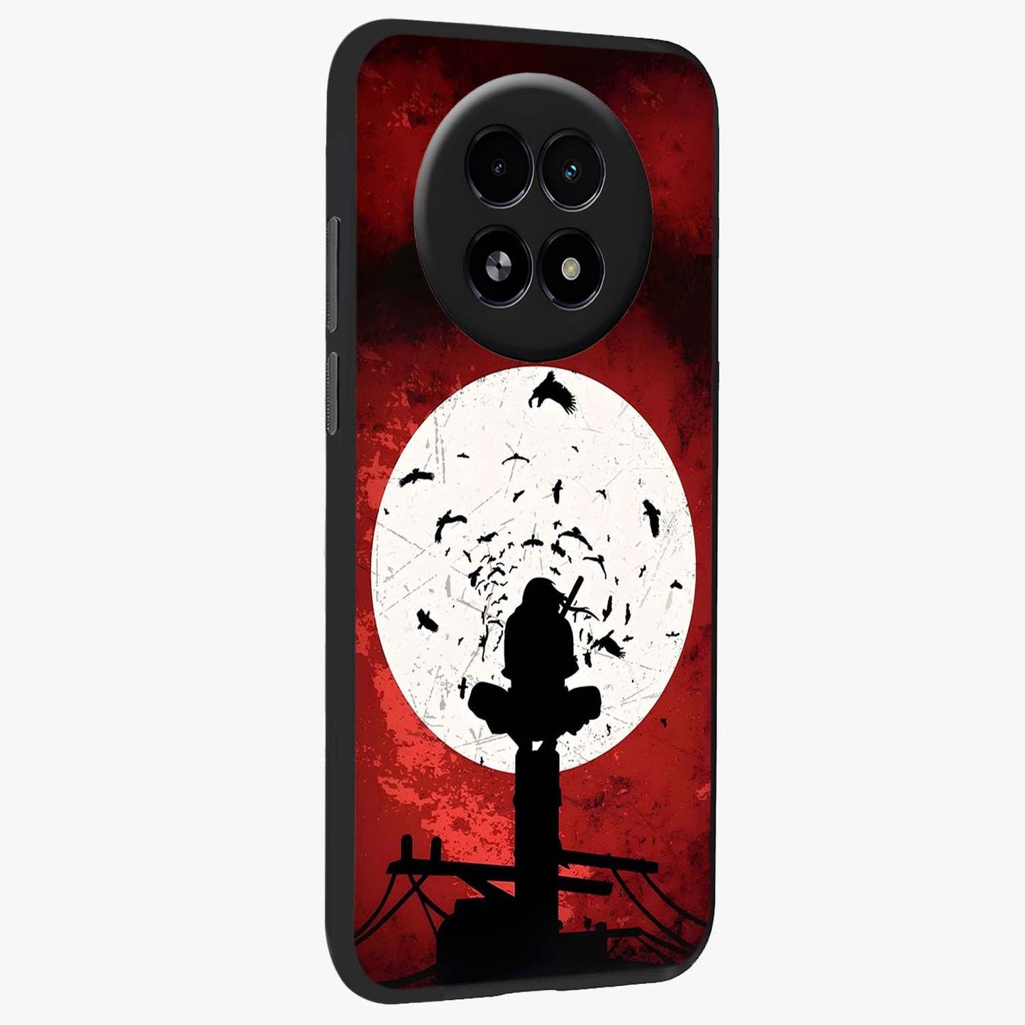 It Comes In Waves Quote Glass Case upright view showcasing calm wave artwork with motivational quote theme.