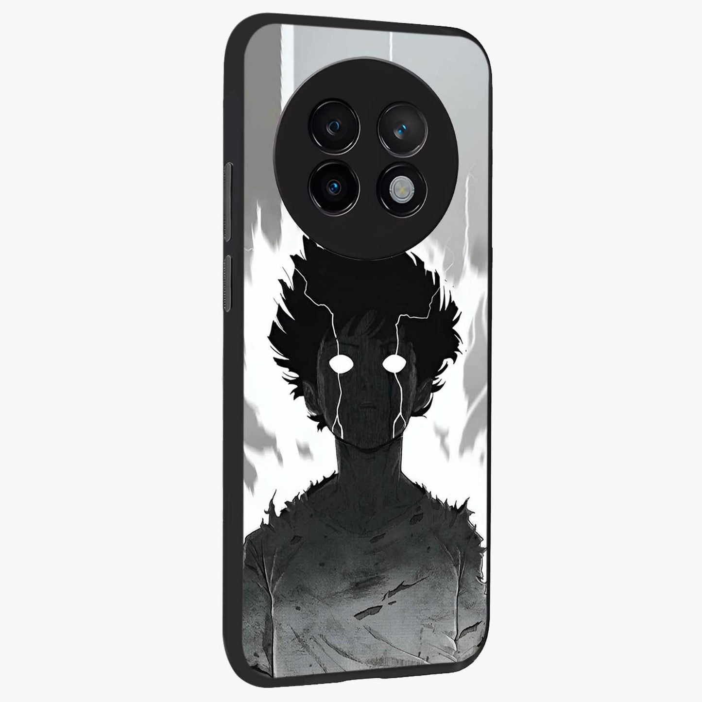 Awakened Inner Rage Glass Case upright view showcasing dramatic artwork with strong expressive aesthetic.
