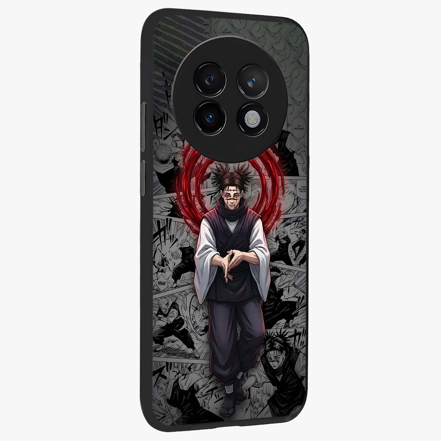 Cursed Ritual Ascension Glass Case upright view showcasing powerful ascension artwork with dark fantasy theme.