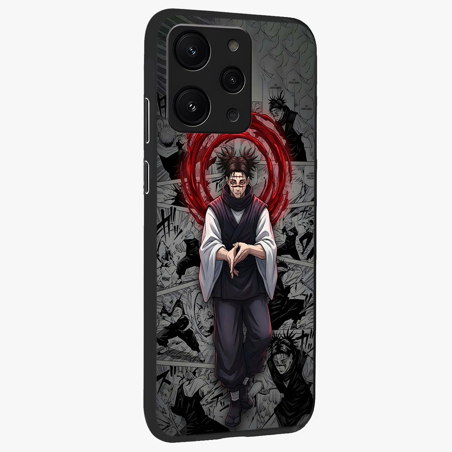 Cursed Ritual Ascension Glass Case upright view showcasing powerful ascension artwork with dark fantasy theme.