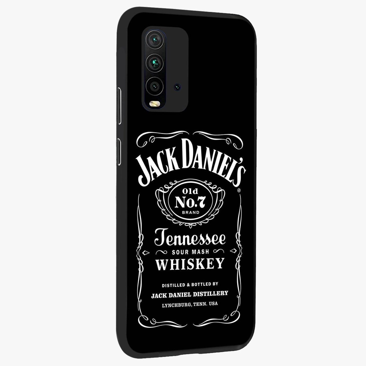 Vintage Whiskey Heritage Glass Case upright view showcasing stylish vintage whiskey artwork with timeless bar culture theme.