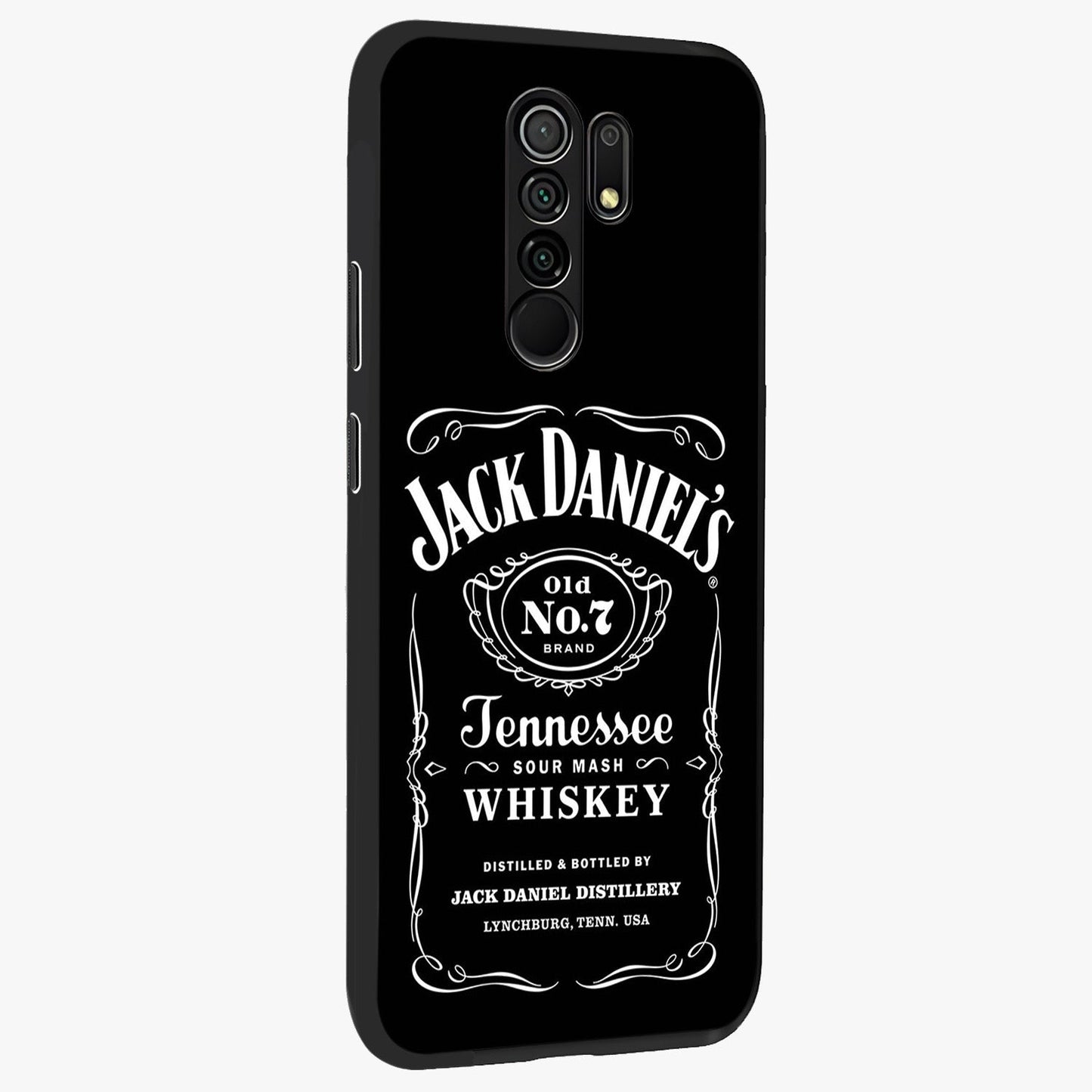 Vintage Whiskey Heritage Glass Case upright view showcasing stylish vintage whiskey artwork with timeless bar culture theme.