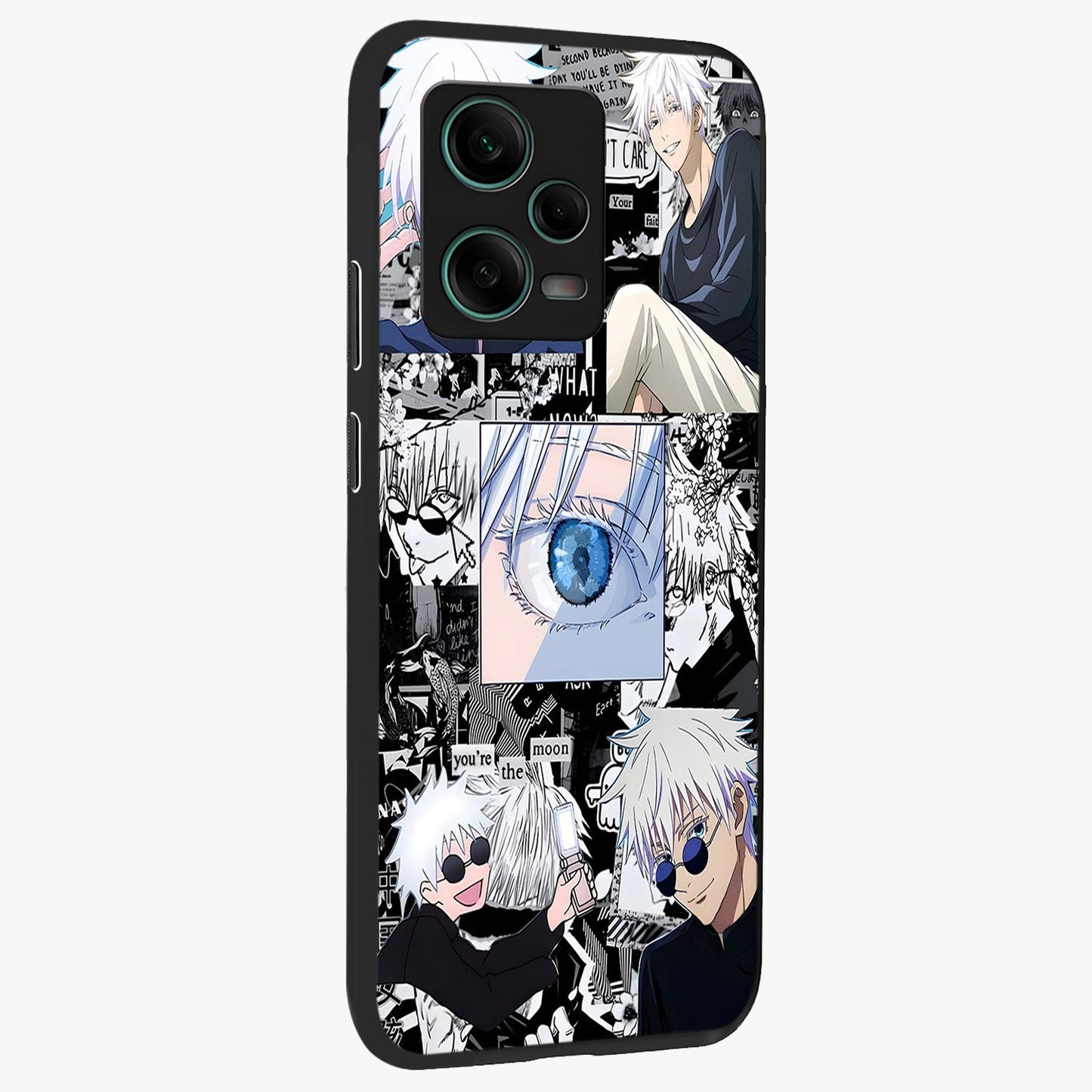 Infinity Sorcerer Chaos Glass Case upright view showcasing dramatic sorcerer artwork with chaotic mystical theme.