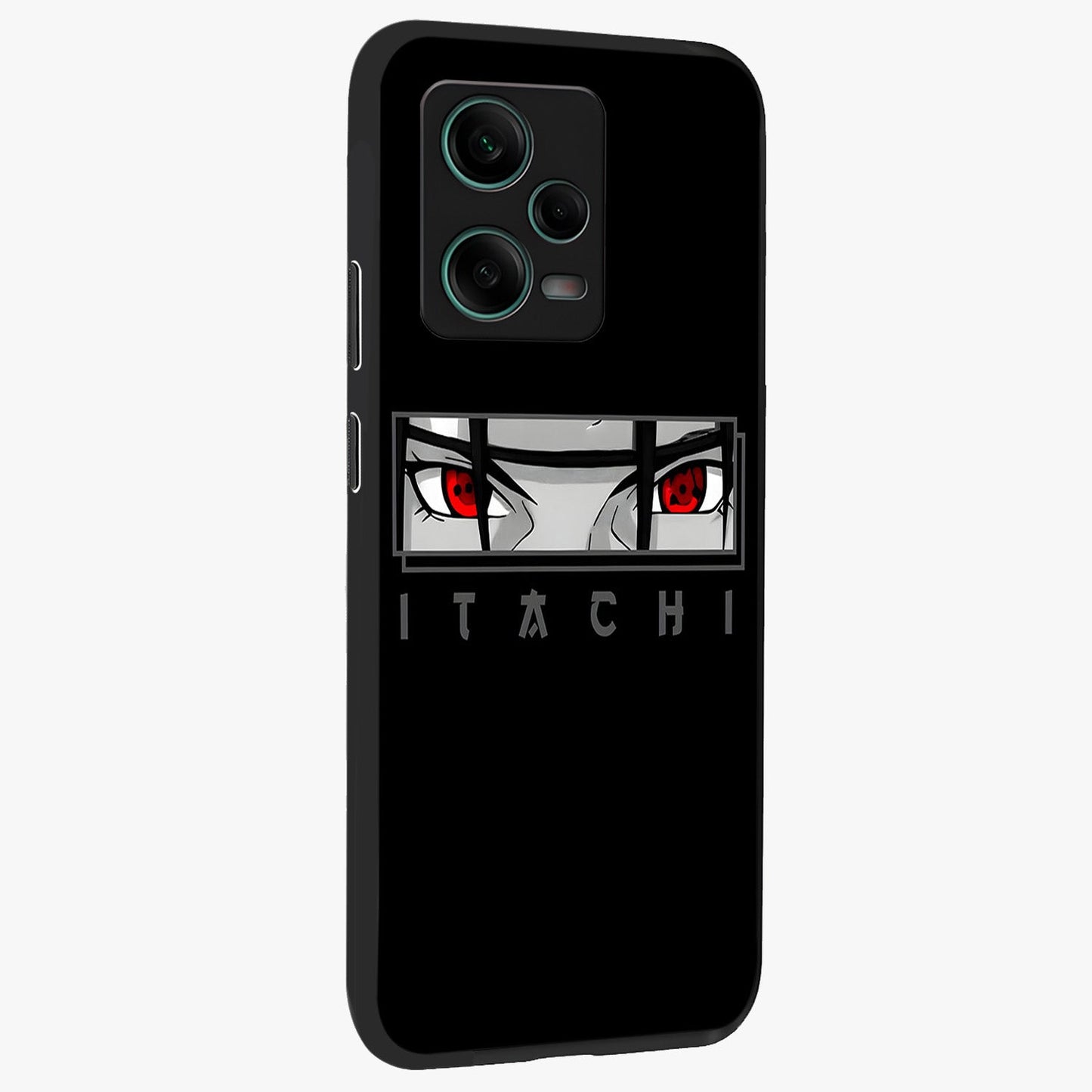 Scarlet Gaze Dominance Glass Case upright view showcasing powerful dramatic artwork with dominant artistic theme.
