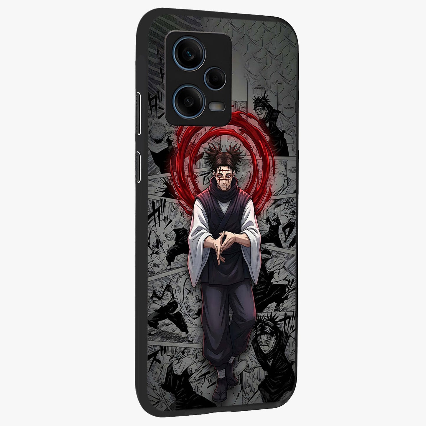 Cursed Ritual Ascension Glass Case upright view showcasing powerful ascension artwork with dark fantasy theme.