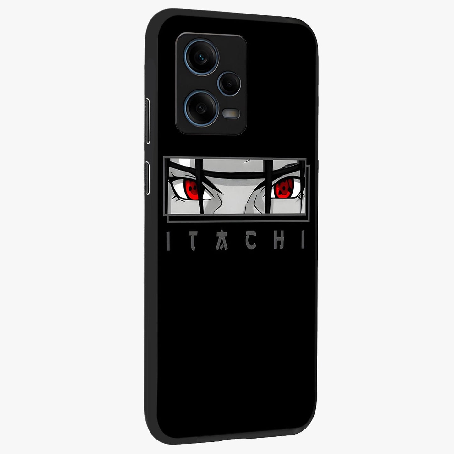 Scarlet Gaze Dominance Glass Case upright view showcasing powerful dramatic artwork with dominant artistic theme.