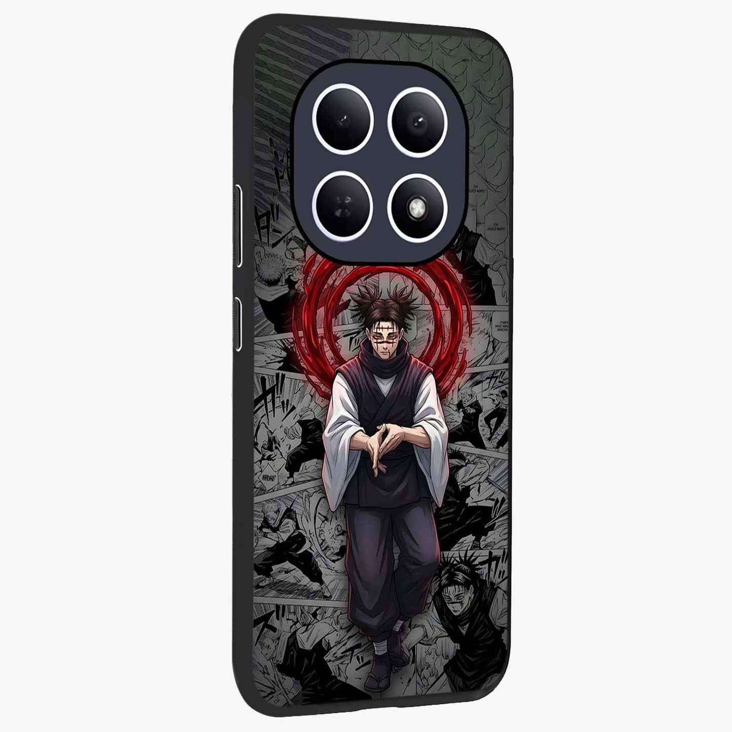 Cursed Ritual Ascension Glass Case upright view showcasing powerful ascension artwork with dark fantasy theme.