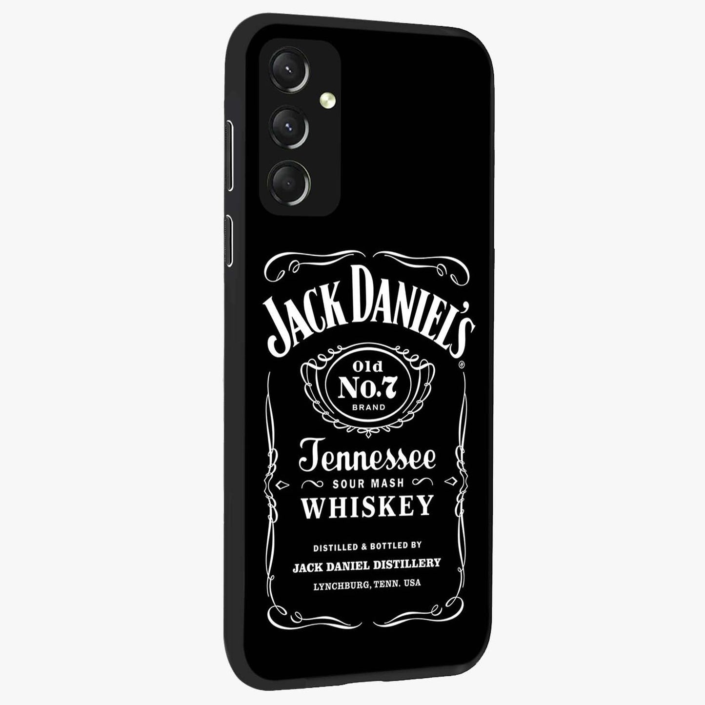 Vintage Whiskey Heritage Glass Case upright view showcasing stylish vintage whiskey artwork with timeless bar culture theme.