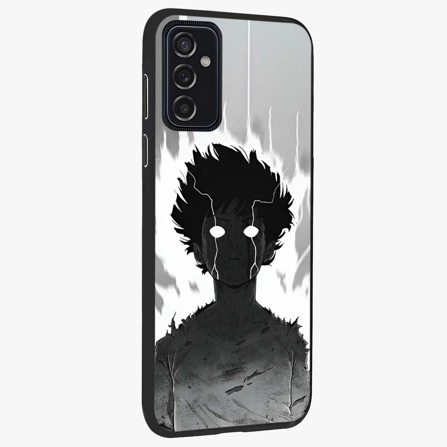 Awakened Inner Rage Glass Case upright view showcasing dramatic artwork with strong expressive aesthetic.