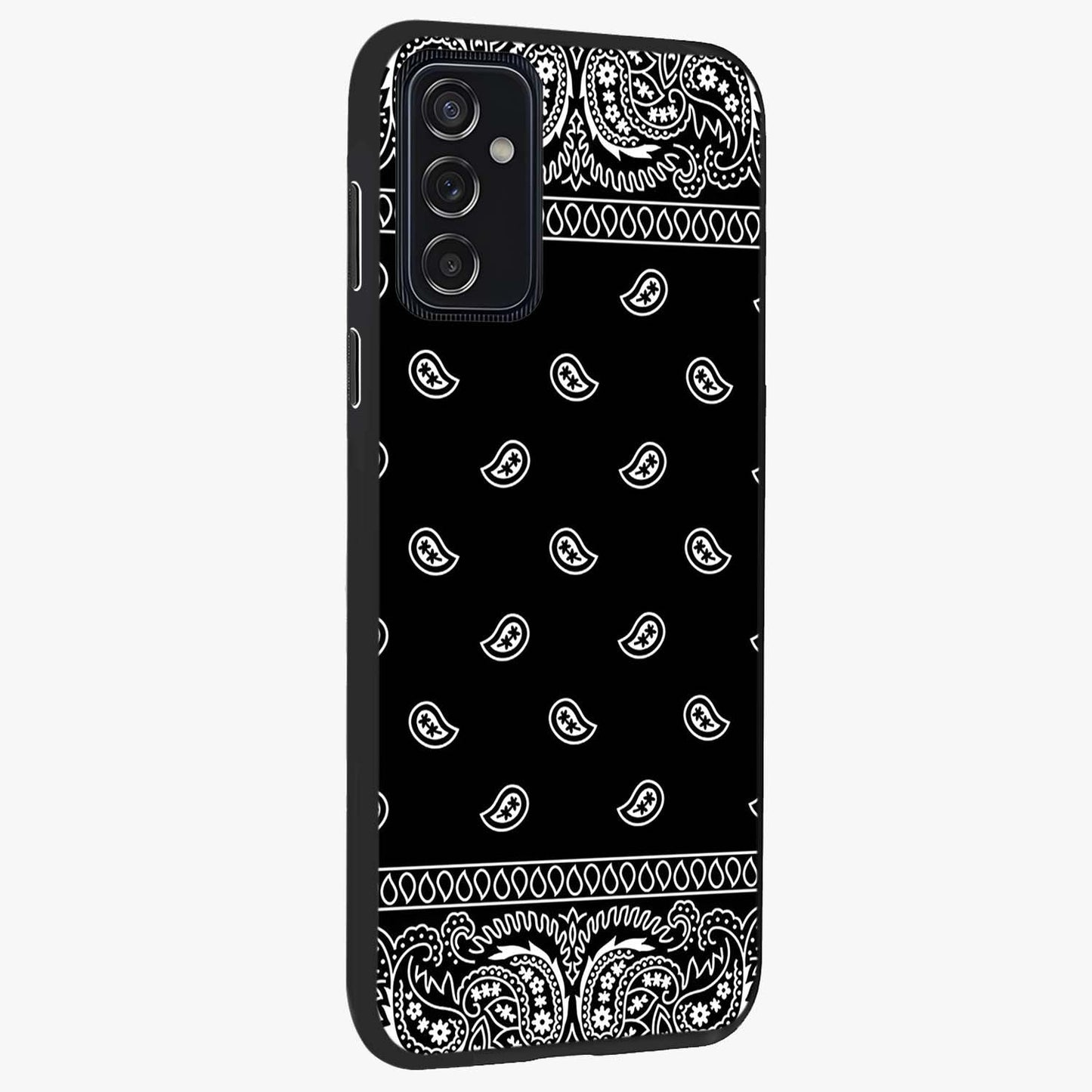 Retro Rebel Threads Glass Case upright view showcasing stylish vintage artwork with bold retro theme.