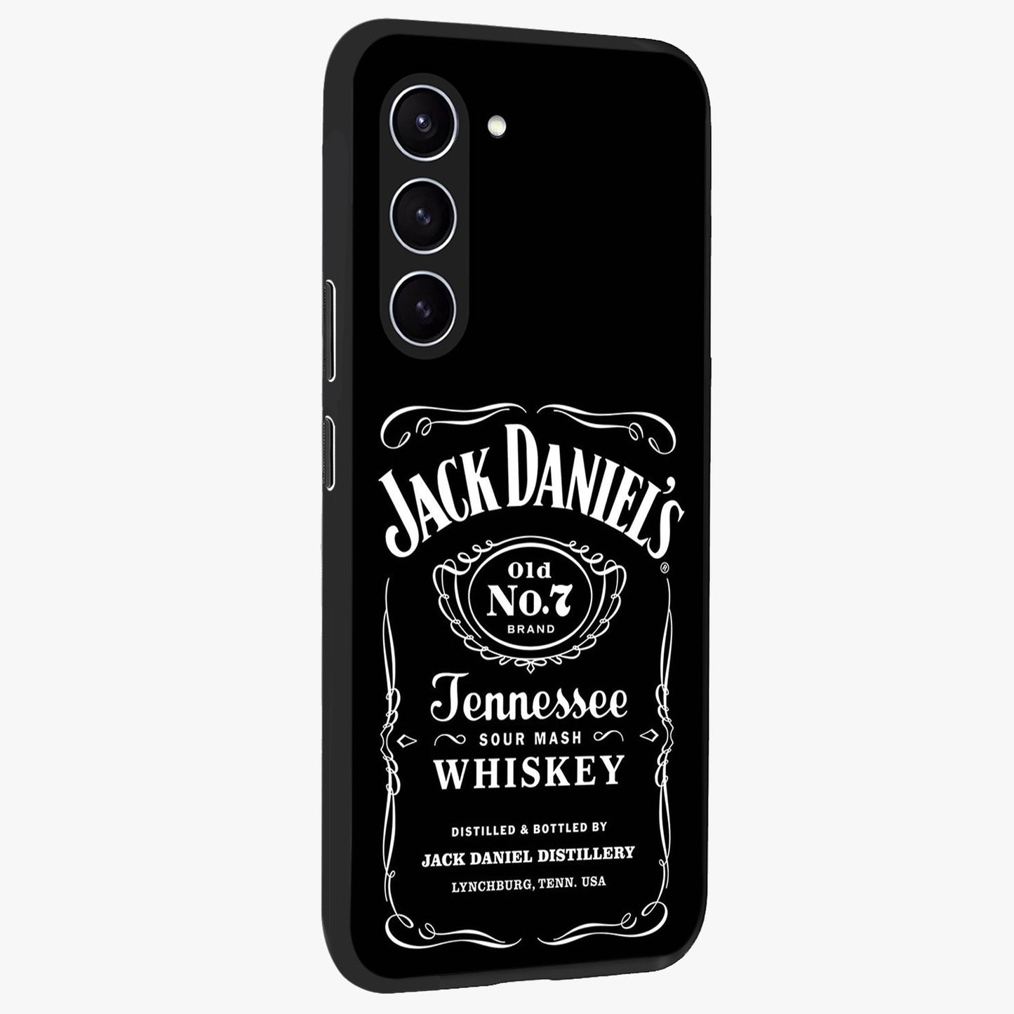 Vintage Whiskey Heritage Glass Case upright view showcasing stylish vintage whiskey artwork with timeless bar culture theme.