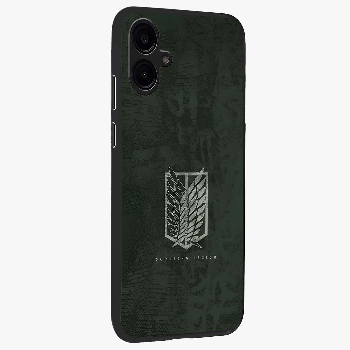 Wings Of Freedom Glass Case upright view showcasing powerful wings artwork with freedom themed design.