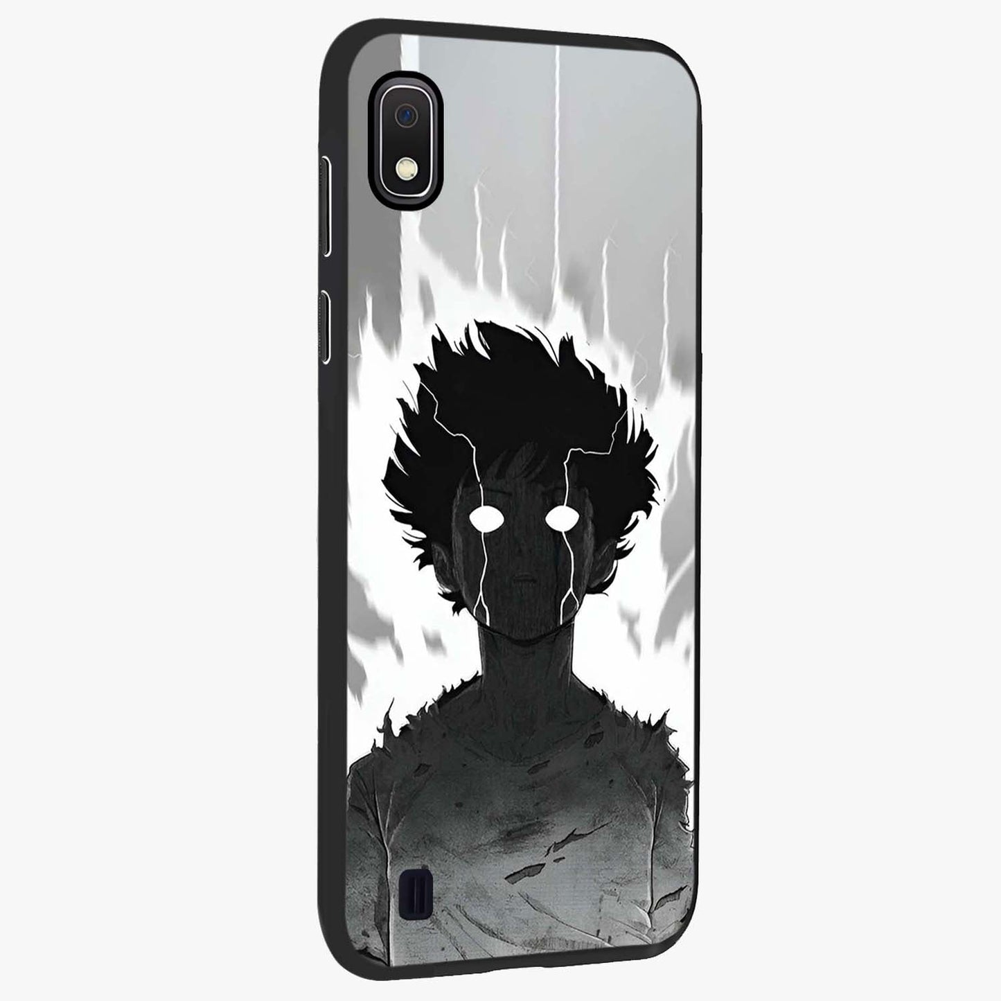 Awakened Inner Rage Glass Case upright view showcasing dramatic artwork with strong expressive aesthetic.