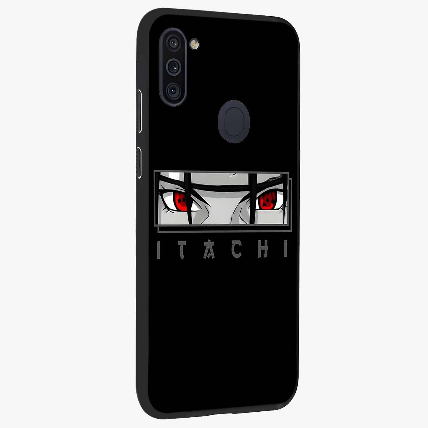 Scarlet Gaze Dominance Glass Case upright view showcasing powerful dramatic artwork with dominant artistic theme.