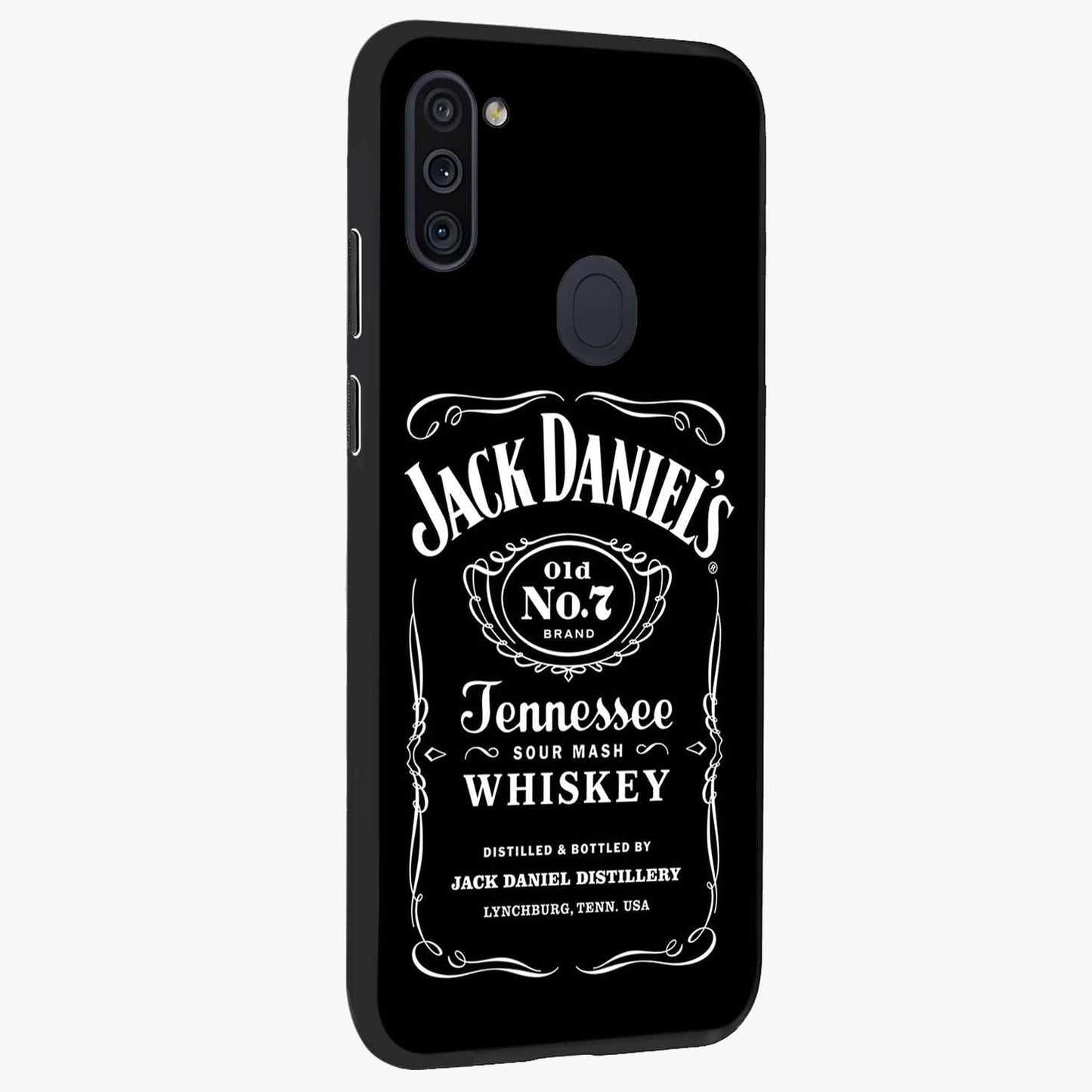 Vintage Whiskey Heritage Glass Case upright view showcasing stylish vintage whiskey artwork with timeless bar culture theme.