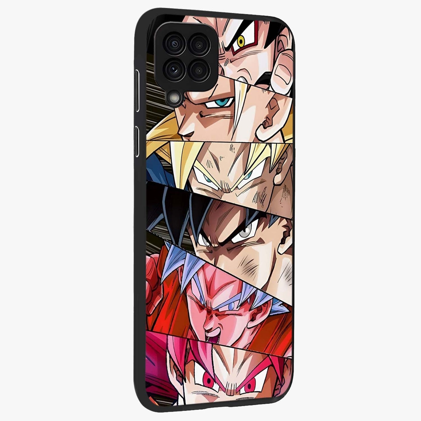 Anime Character Glass Case upright view showcasing expressive anime artwork with bold graphic style.