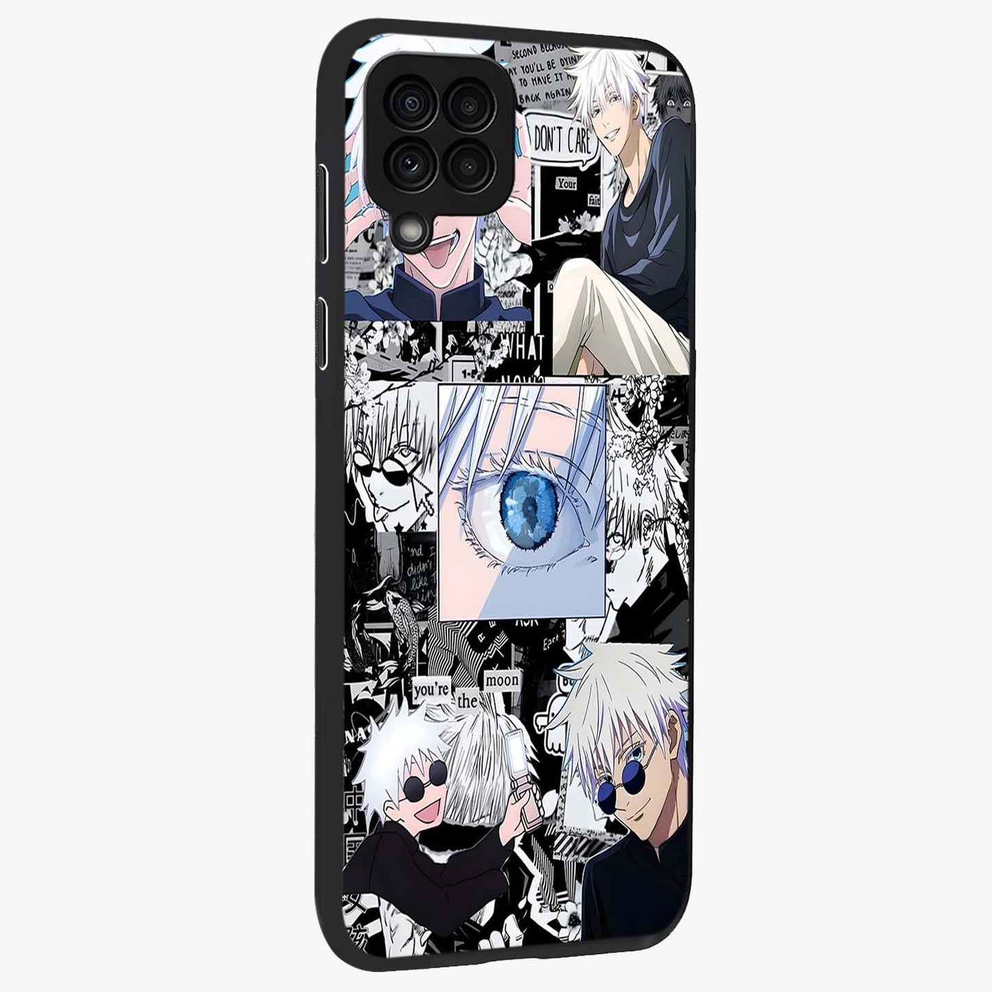 Infinity Sorcerer Chaos Glass Case upright view showcasing dramatic sorcerer artwork with chaotic mystical theme.