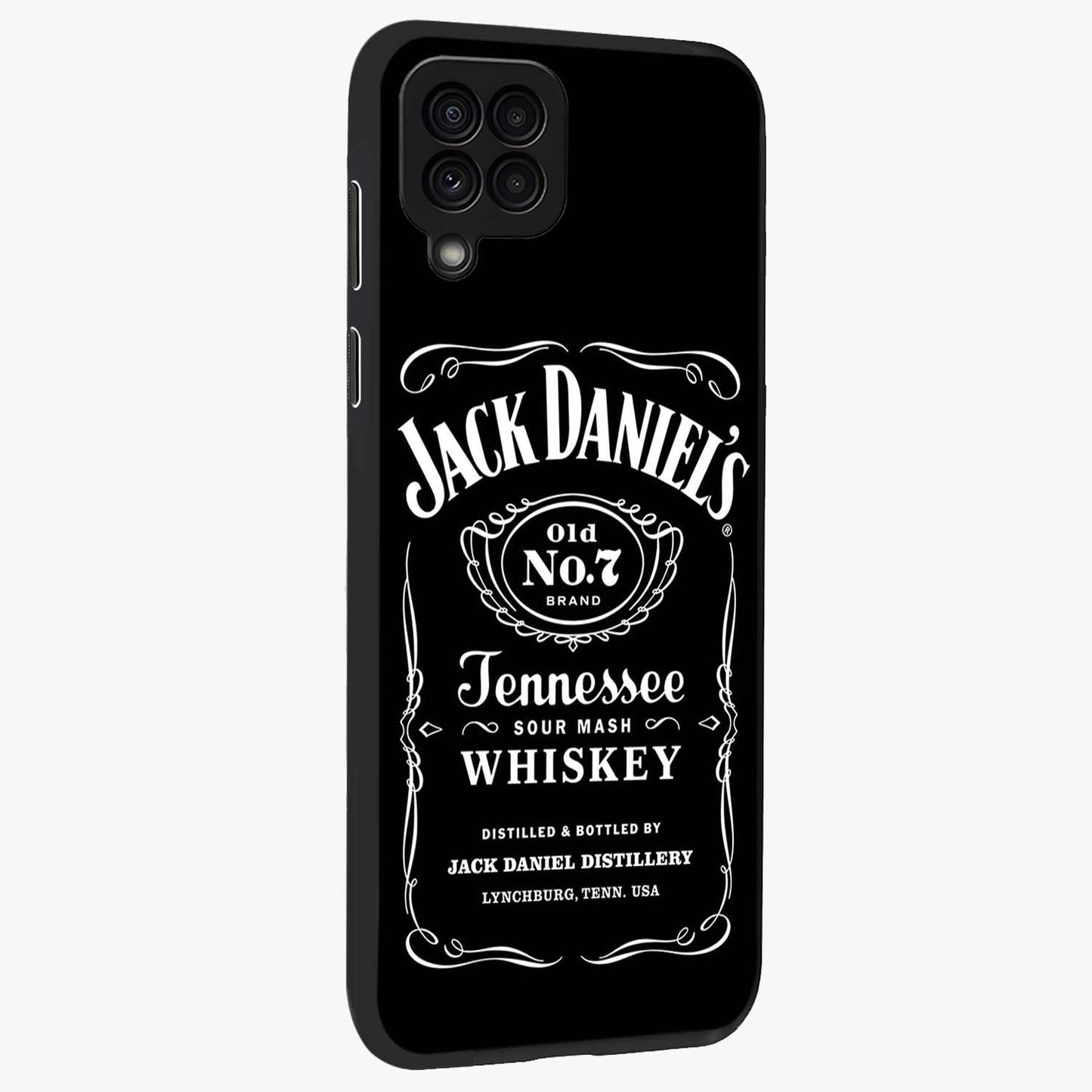 Vintage Whiskey Heritage Glass Case upright view showcasing stylish vintage whiskey artwork with timeless bar culture theme.