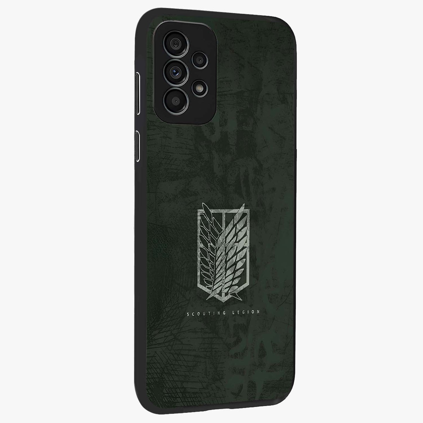 Wings Of Freedom Glass Case upright view showcasing powerful wings artwork with freedom themed design.