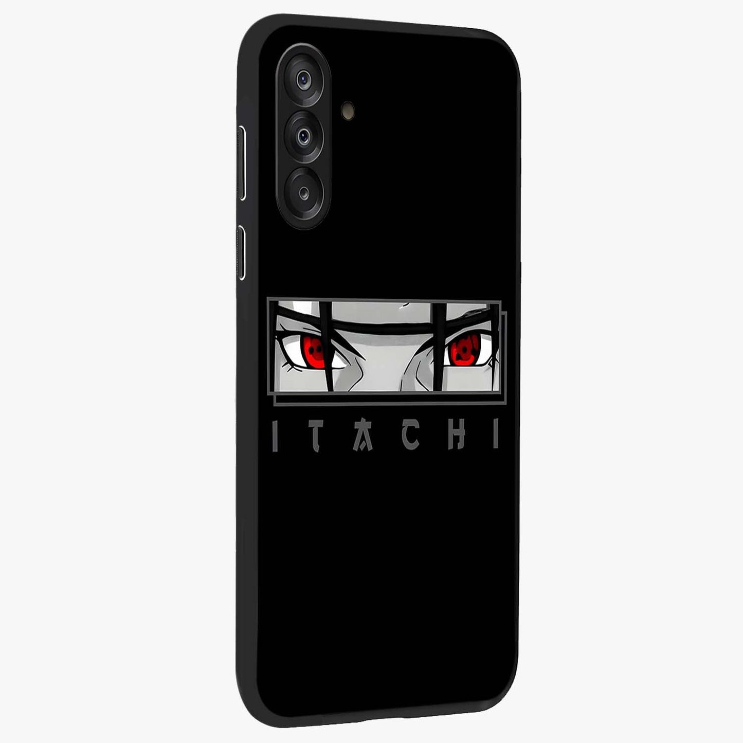 Scarlet Gaze Dominance Glass Case upright view showcasing powerful dramatic artwork with dominant artistic theme.