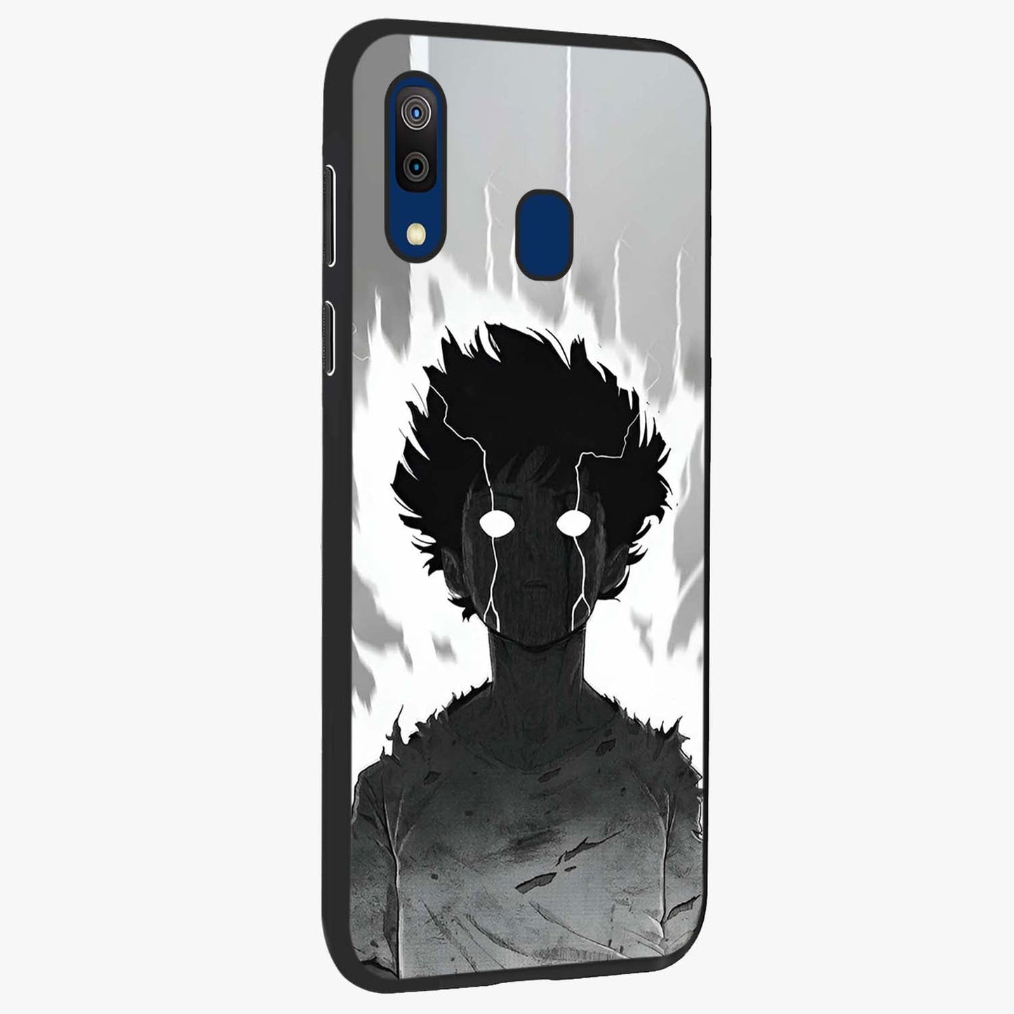 Awakened Inner Rage Glass Case upright view showcasing dramatic artwork with strong expressive aesthetic.