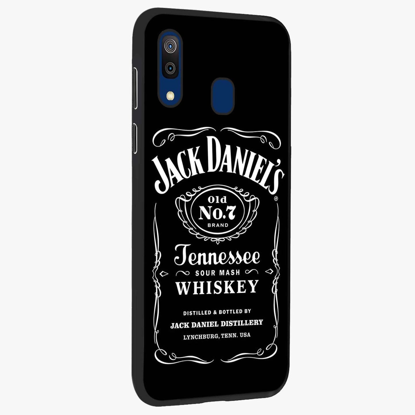 Vintage Whiskey Heritage Glass Case upright view showcasing stylish vintage whiskey artwork with timeless bar culture theme.