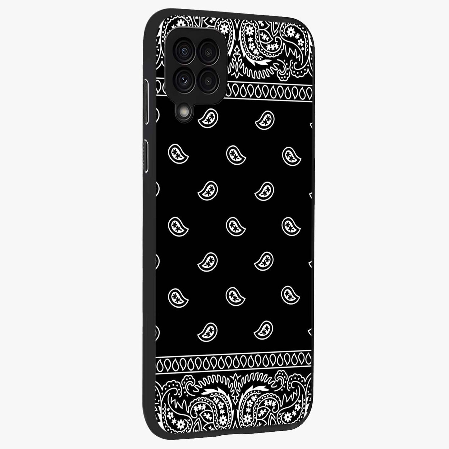 Retro Rebel Threads Glass Case upright view showcasing stylish vintage artwork with bold retro theme.