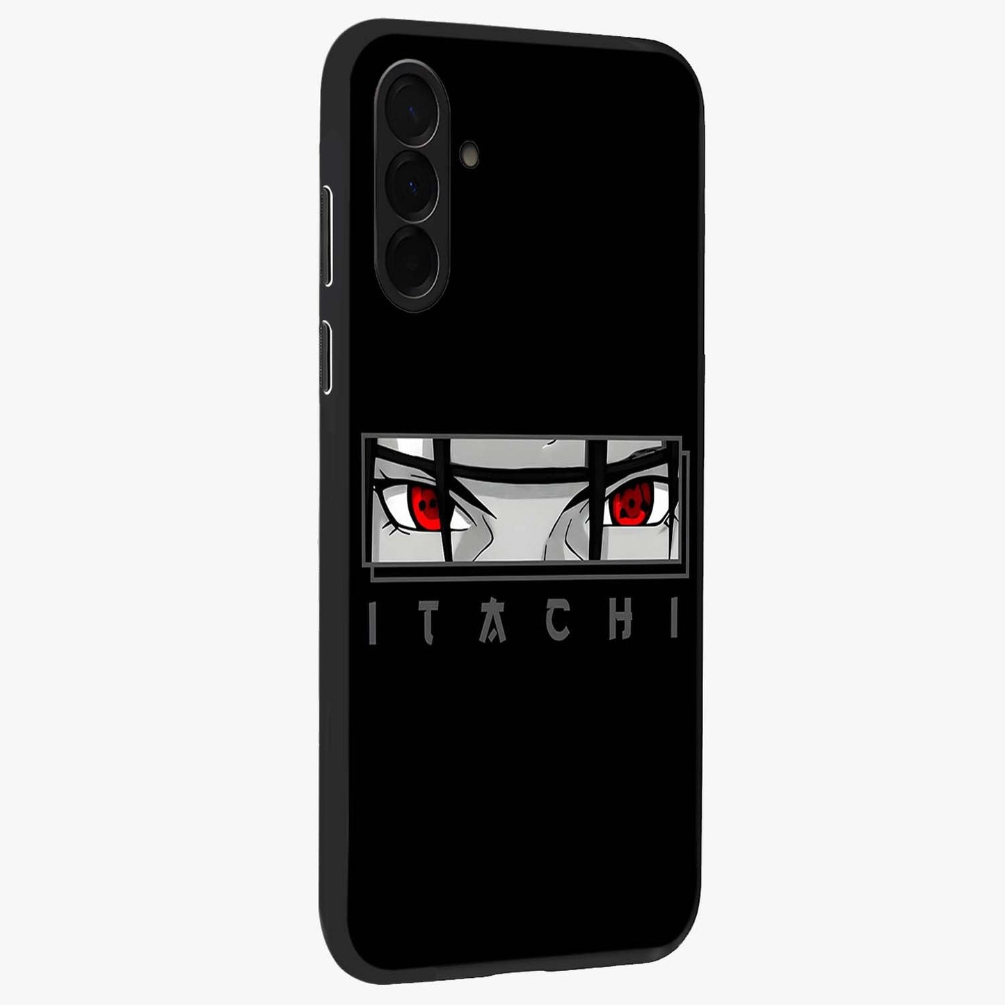 Scarlet Gaze Dominance Glass Case upright view showcasing powerful dramatic artwork with dominant artistic theme.