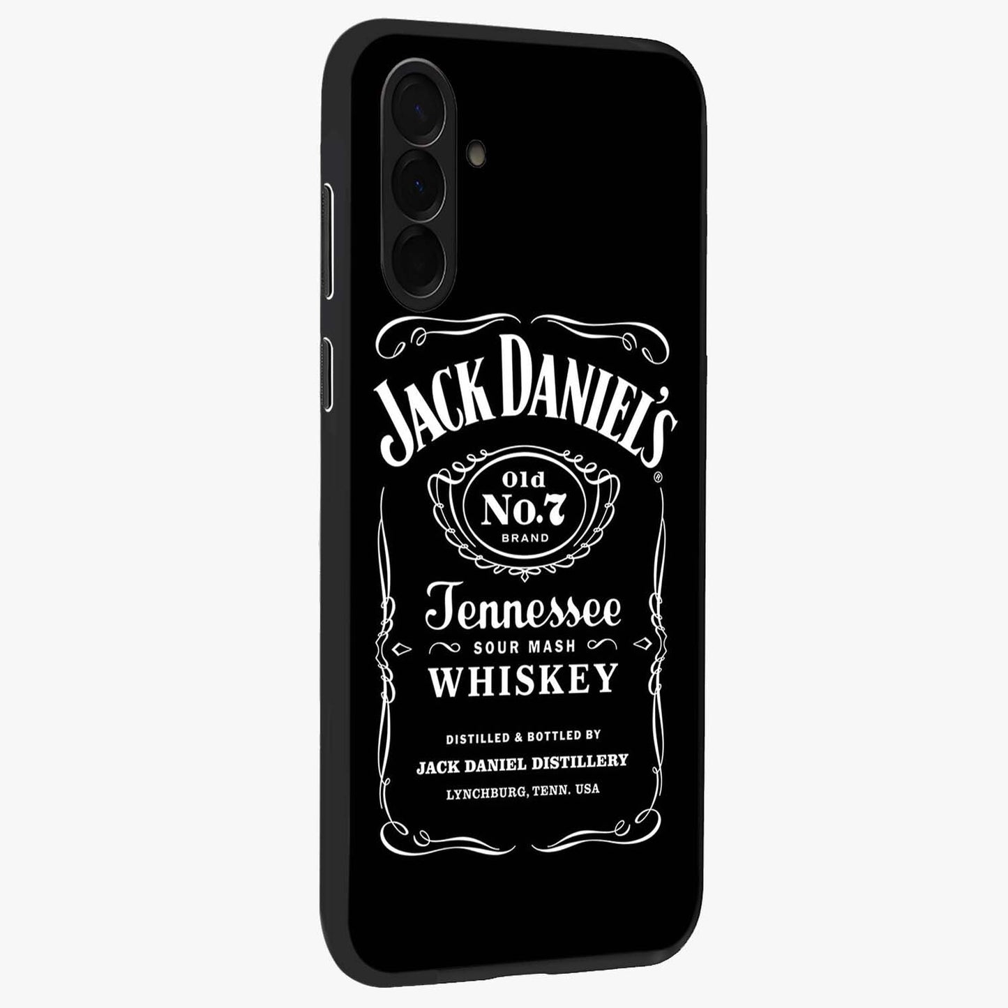Vintage Whiskey Heritage Glass Case upright view showcasing stylish vintage whiskey artwork with timeless bar culture theme.