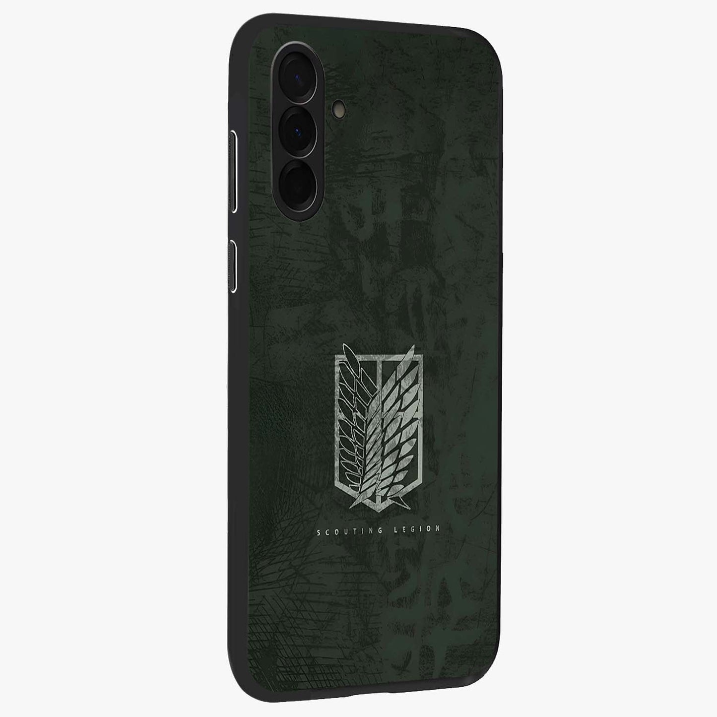 Wings Of Freedom Glass Case upright view showcasing powerful wings artwork with freedom themed design.