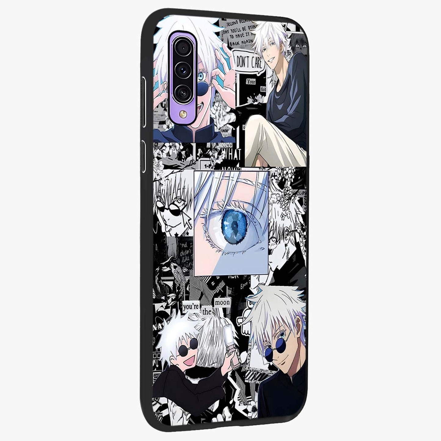 Infinity Sorcerer Chaos Glass Case upright view showcasing dramatic sorcerer artwork with chaotic mystical theme.