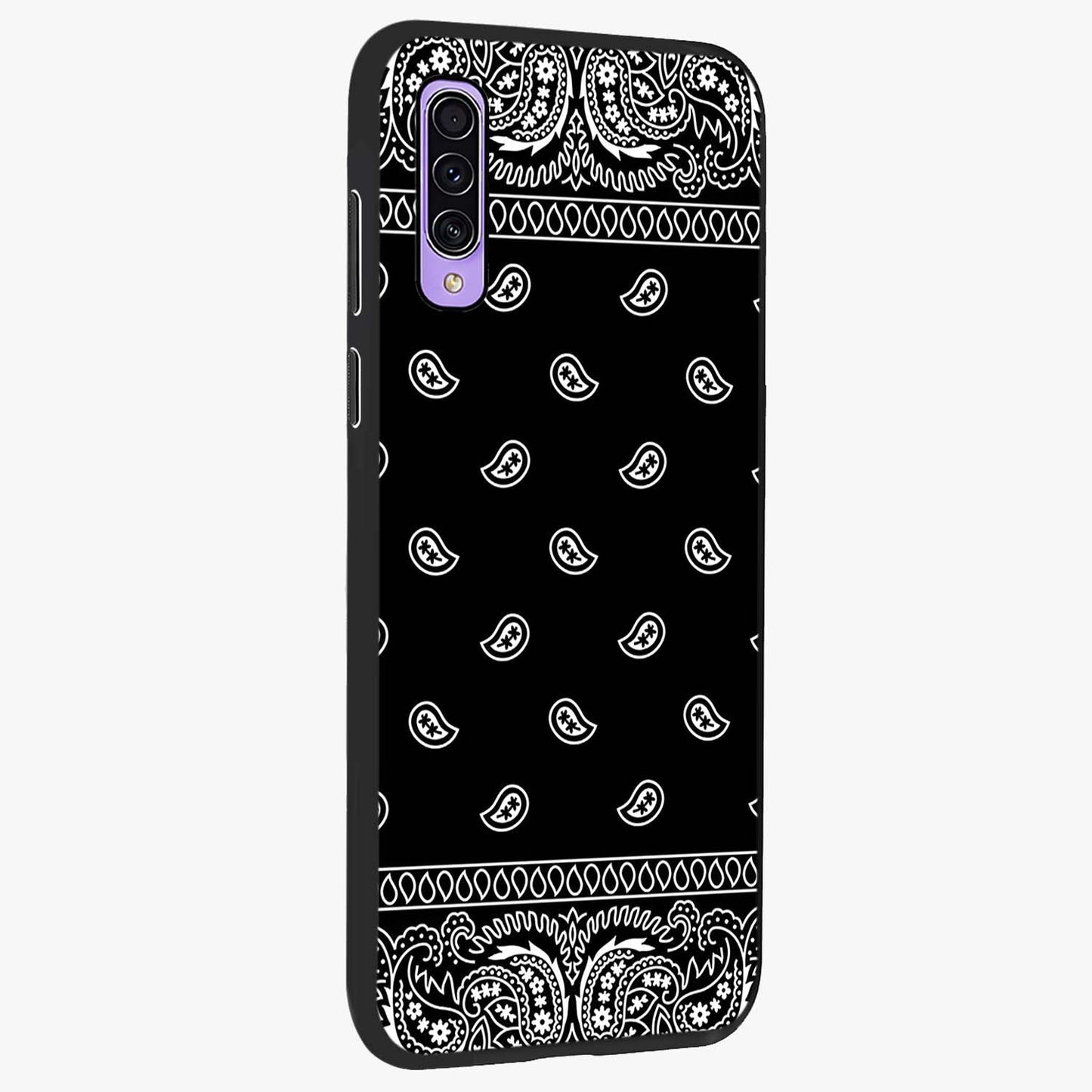 Retro Rebel Threads Glass Case upright view showcasing stylish vintage artwork with bold retro theme.