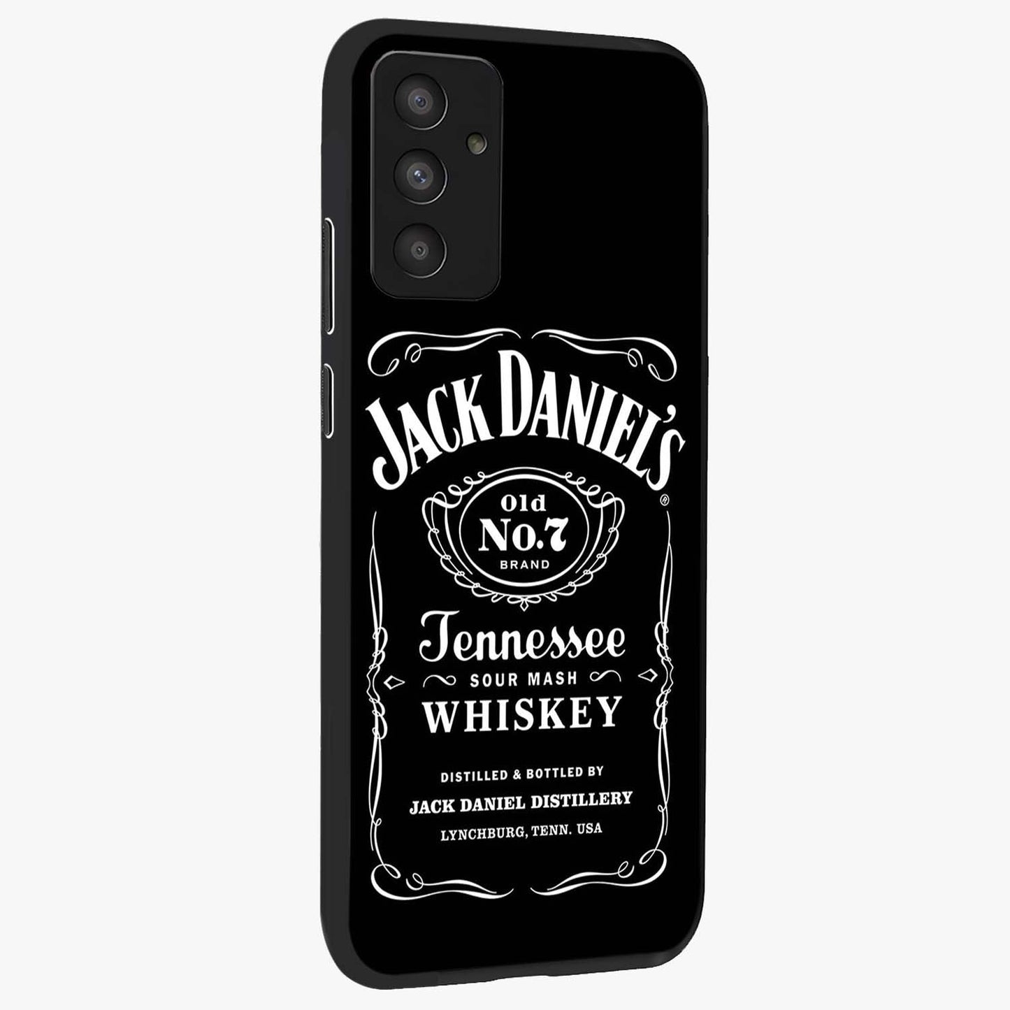 Vintage Whiskey Heritage Glass Case upright view showcasing stylish vintage whiskey artwork with timeless bar culture theme.