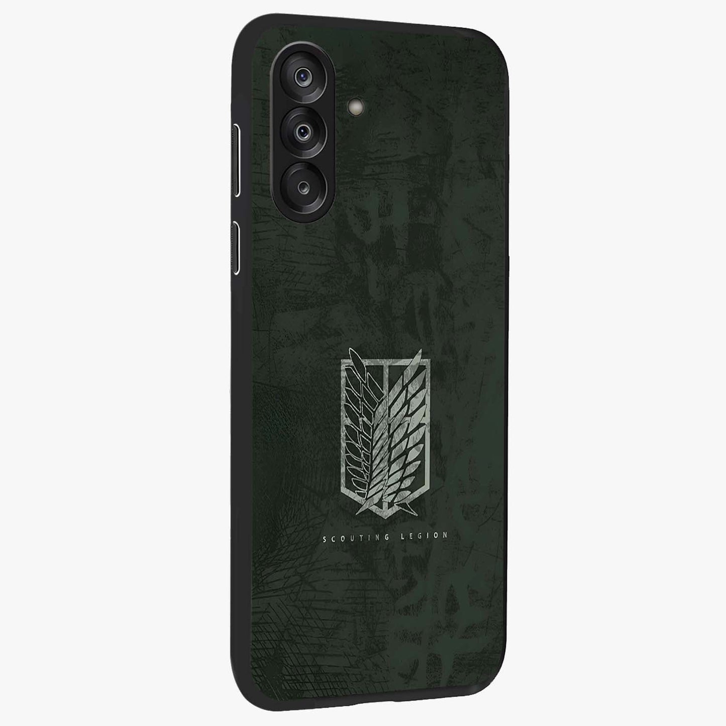 Wings Of Freedom Glass Case upright view showcasing powerful wings artwork with freedom themed design.