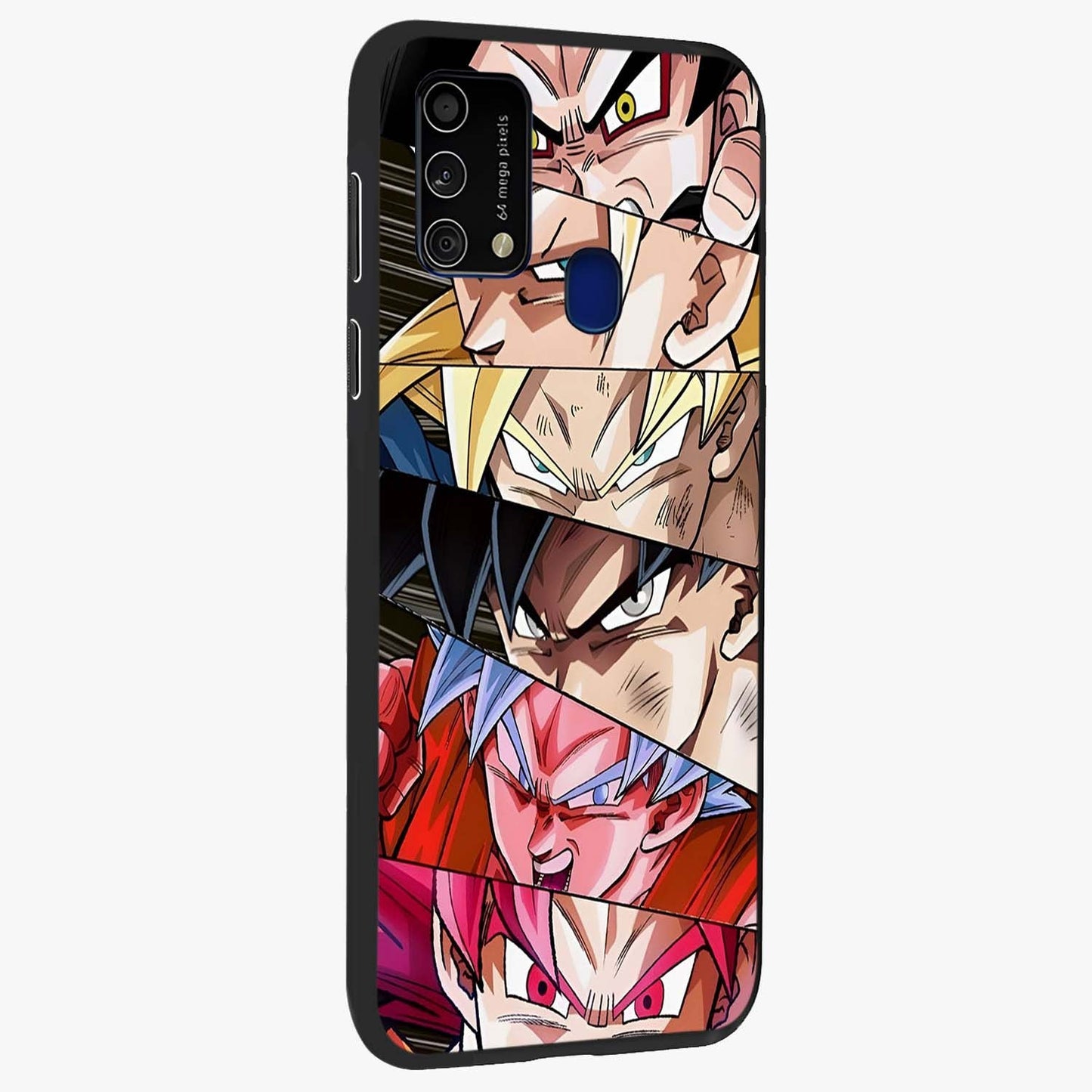 Anime Character Glass Case upright view showcasing expressive anime artwork with bold graphic style.