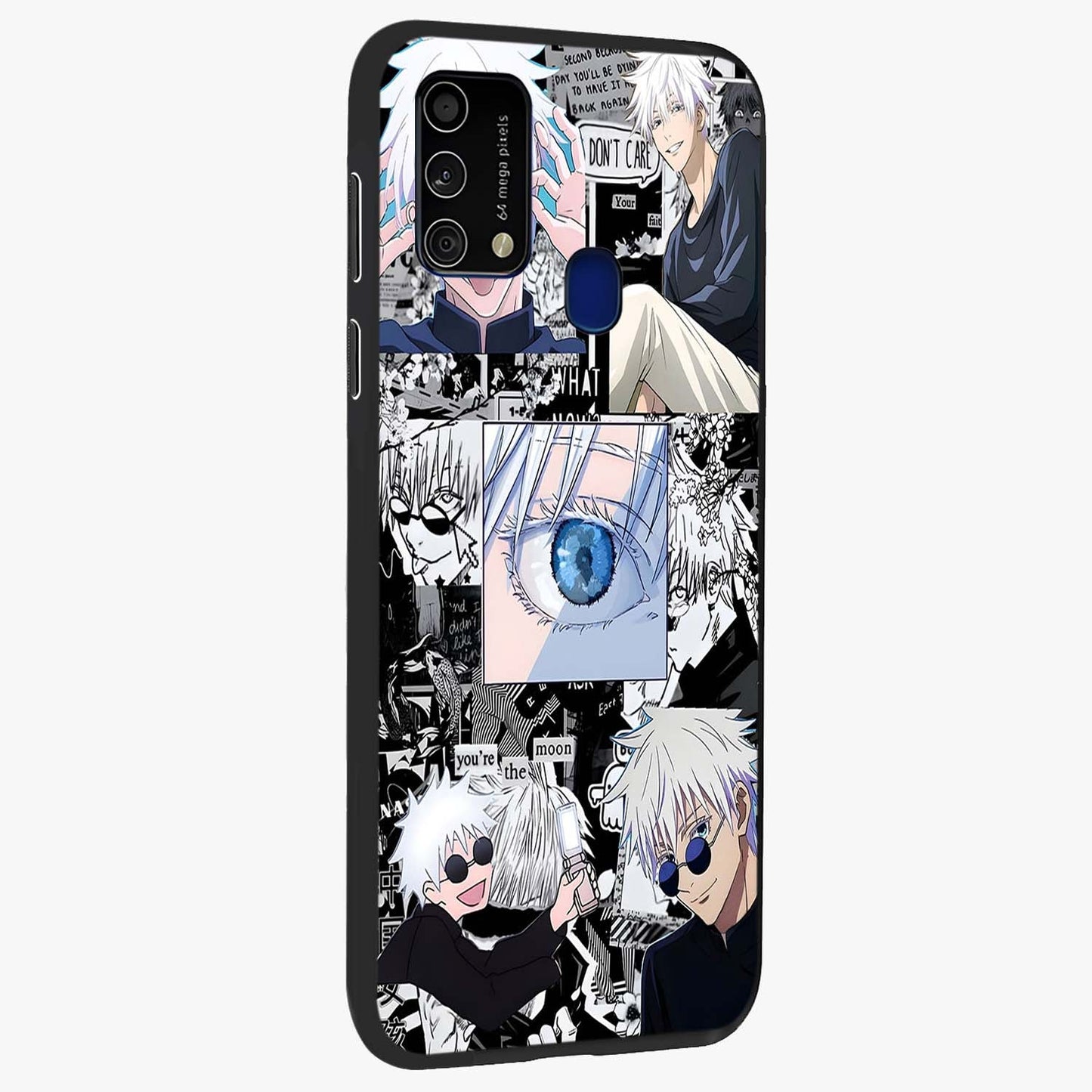 Infinity Sorcerer Chaos Glass Case upright view showcasing dramatic sorcerer artwork with chaotic mystical theme.