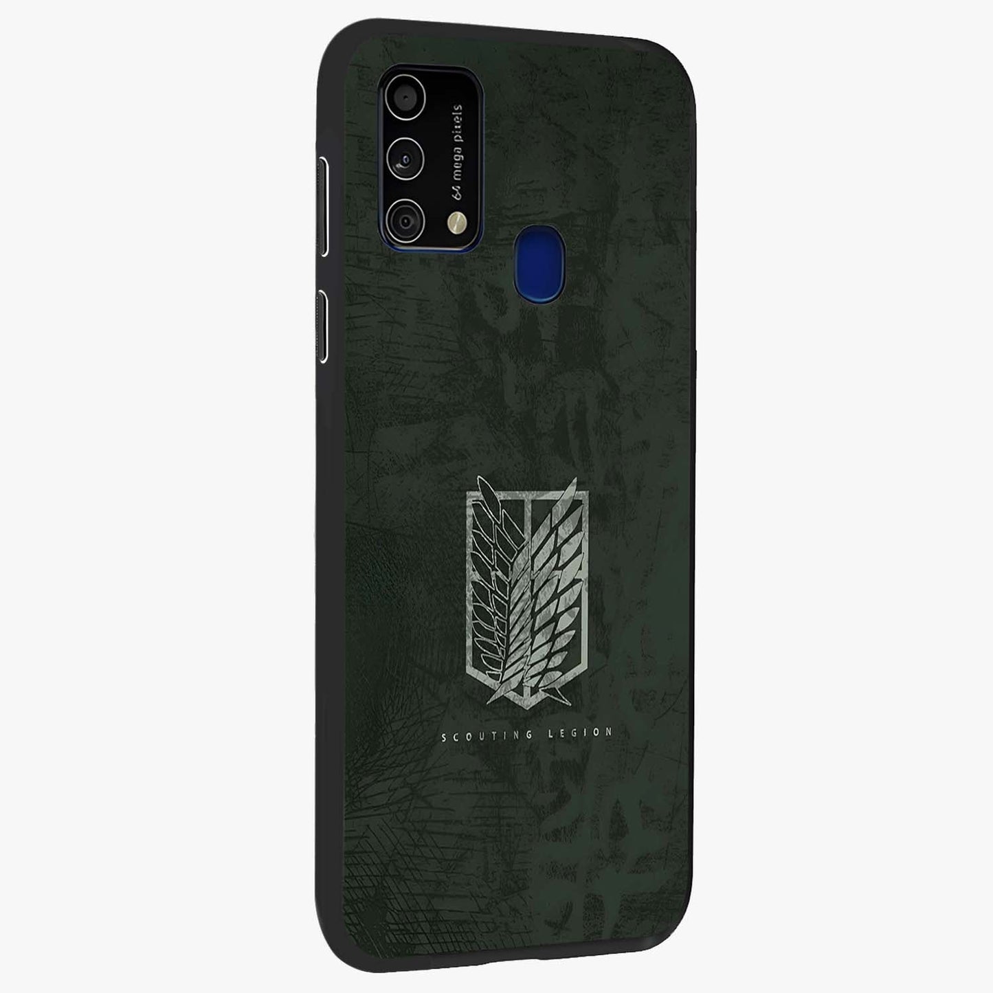 Wings Of Freedom Glass Case upright view showcasing powerful wings artwork with freedom themed design.