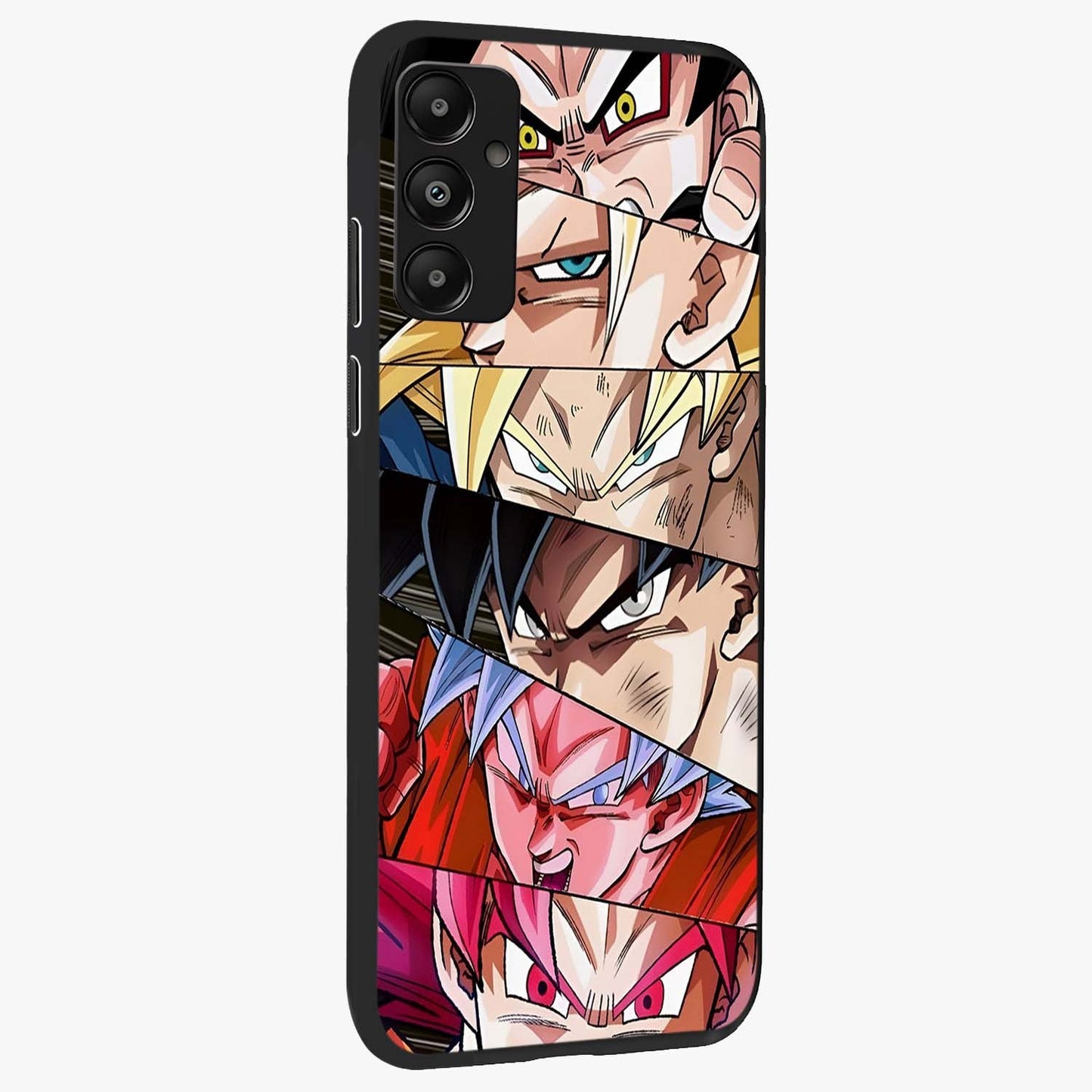 Anime Character Glass Case upright view showcasing expressive anime artwork with bold graphic style.