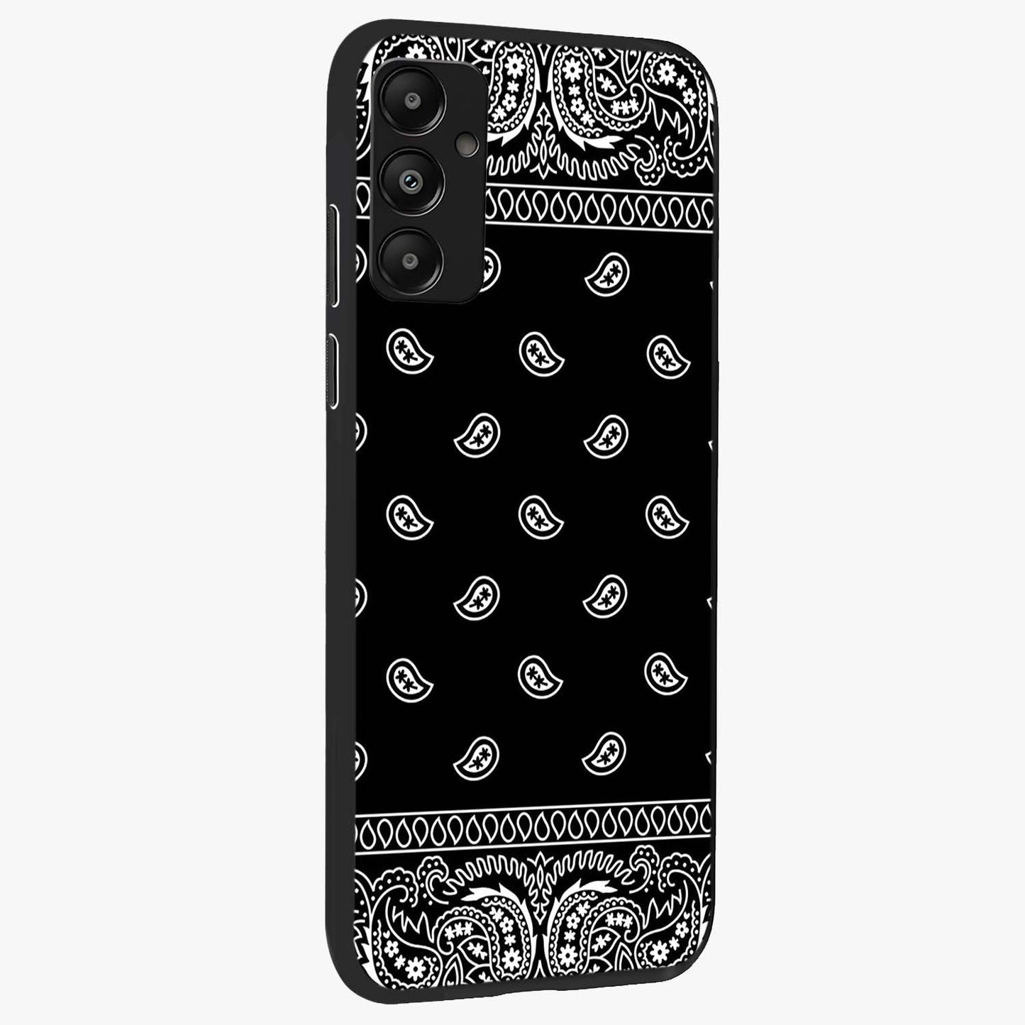 Retro Rebel Threads Glass Case upright view showcasing stylish vintage artwork with bold retro theme.