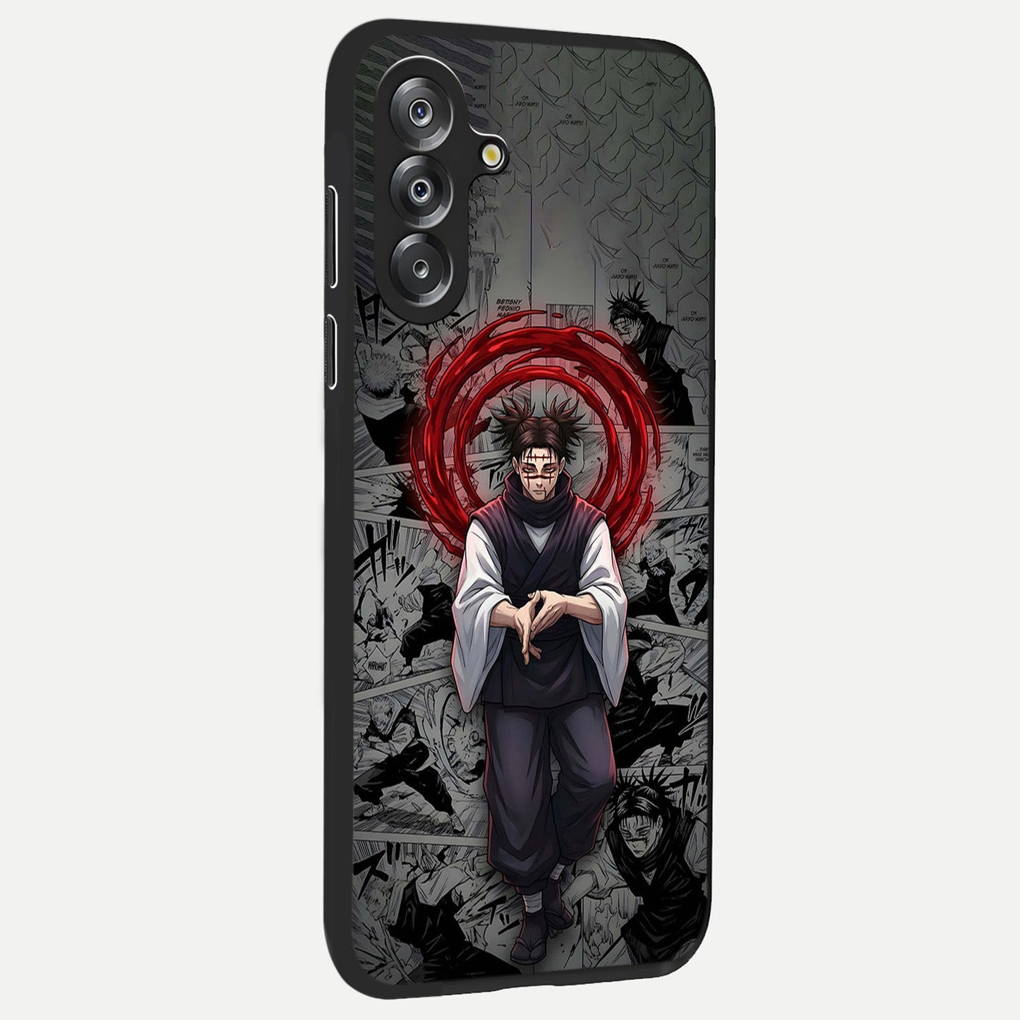 Cursed Ritual Ascension Glass Case upright view showcasing powerful ascension artwork with dark fantasy theme.