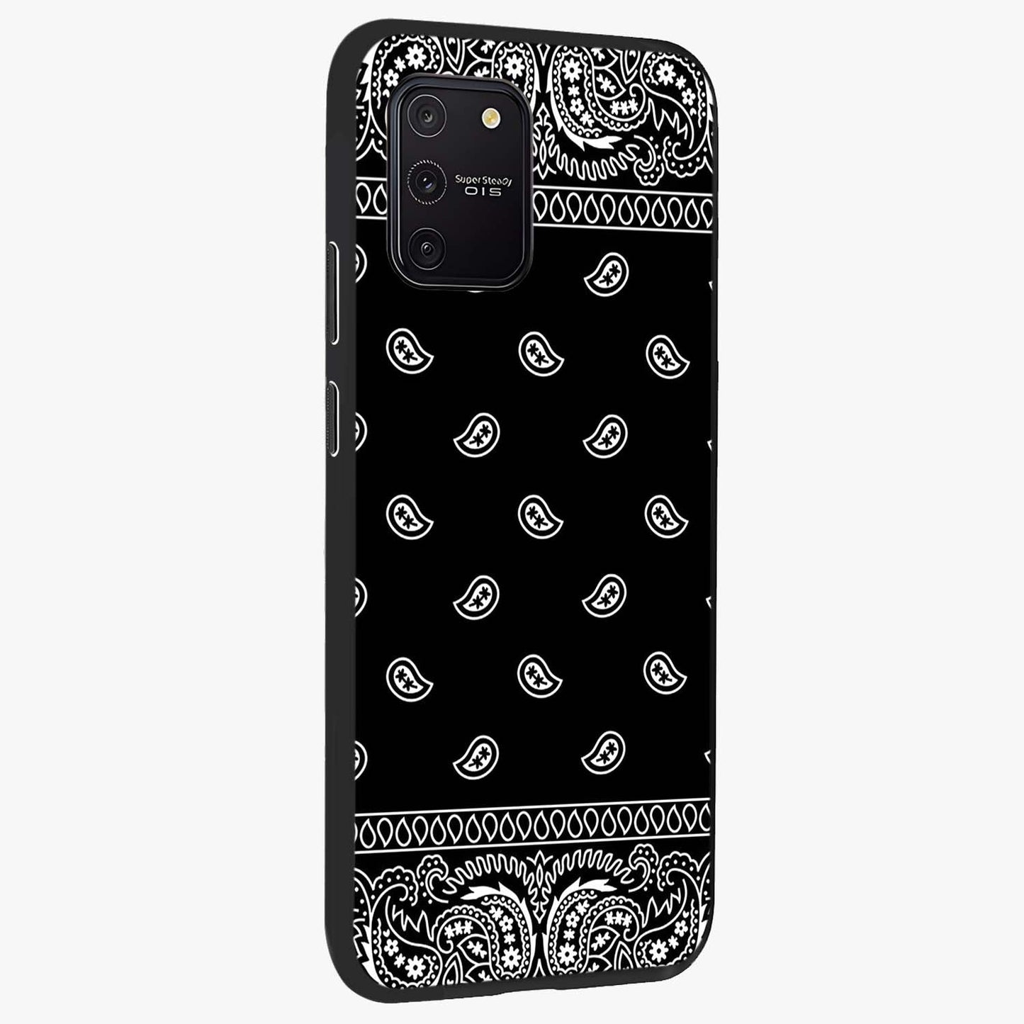 Retro Rebel Threads Glass Case upright view showcasing stylish vintage artwork with bold retro theme.