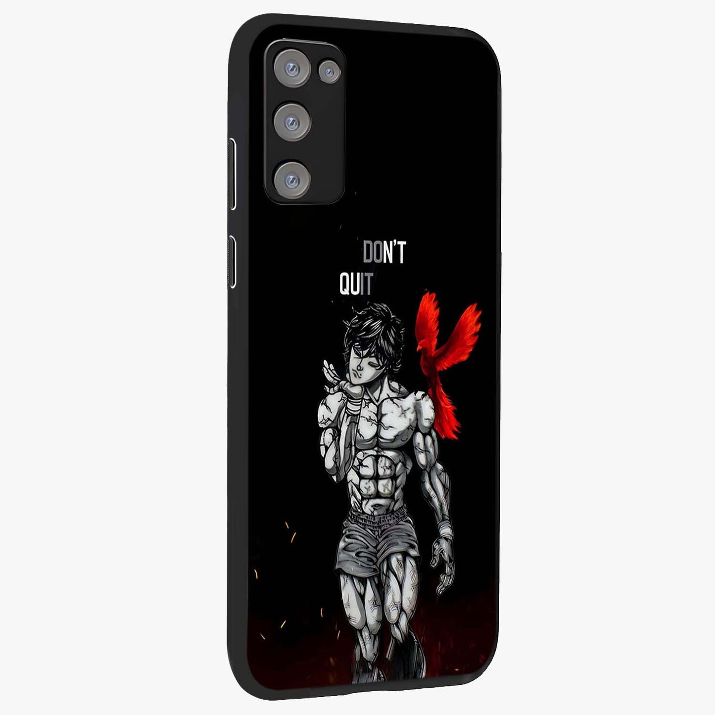 Rise Beyond Limits Glass Case upright view showcasing powerful inspirational artwork with uplifting theme.